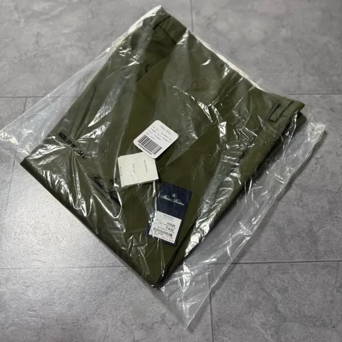 브룩스 브라더스 슬림핏 코튼 어드밴티지 치노 상품이미지3