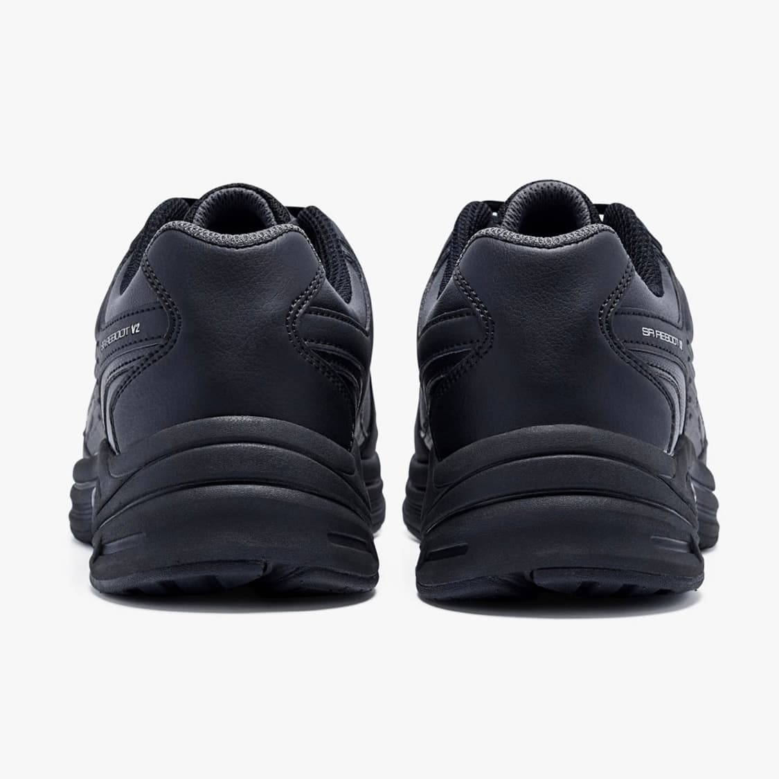 올블랙 레더 러너 상품이미지4