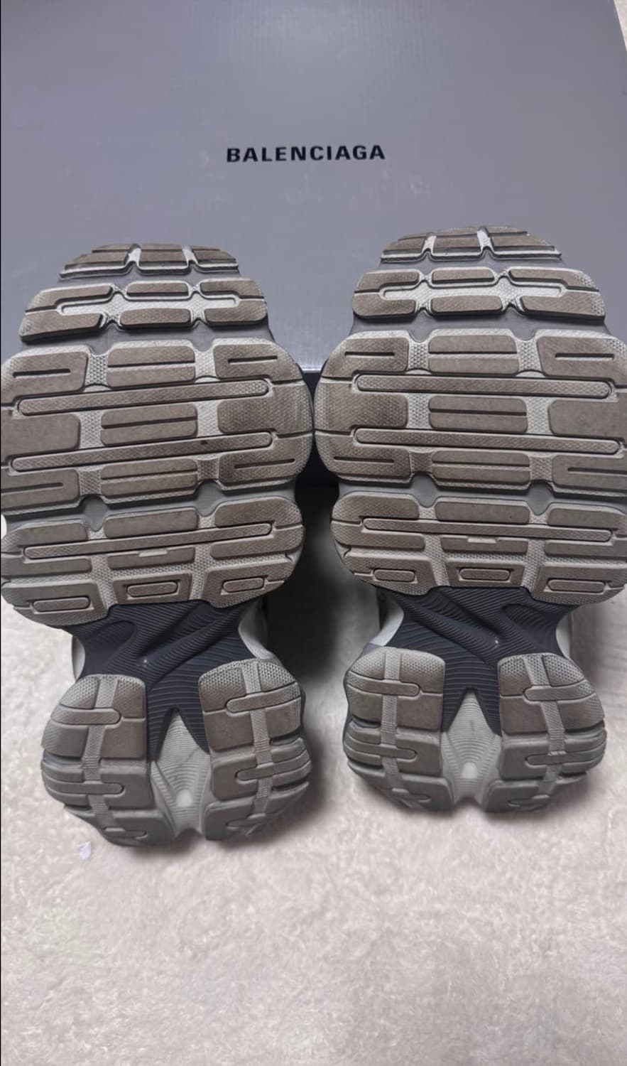 [40] 발렌시아가 카고 스니커즈 런웨이 그레이 상품이미지3