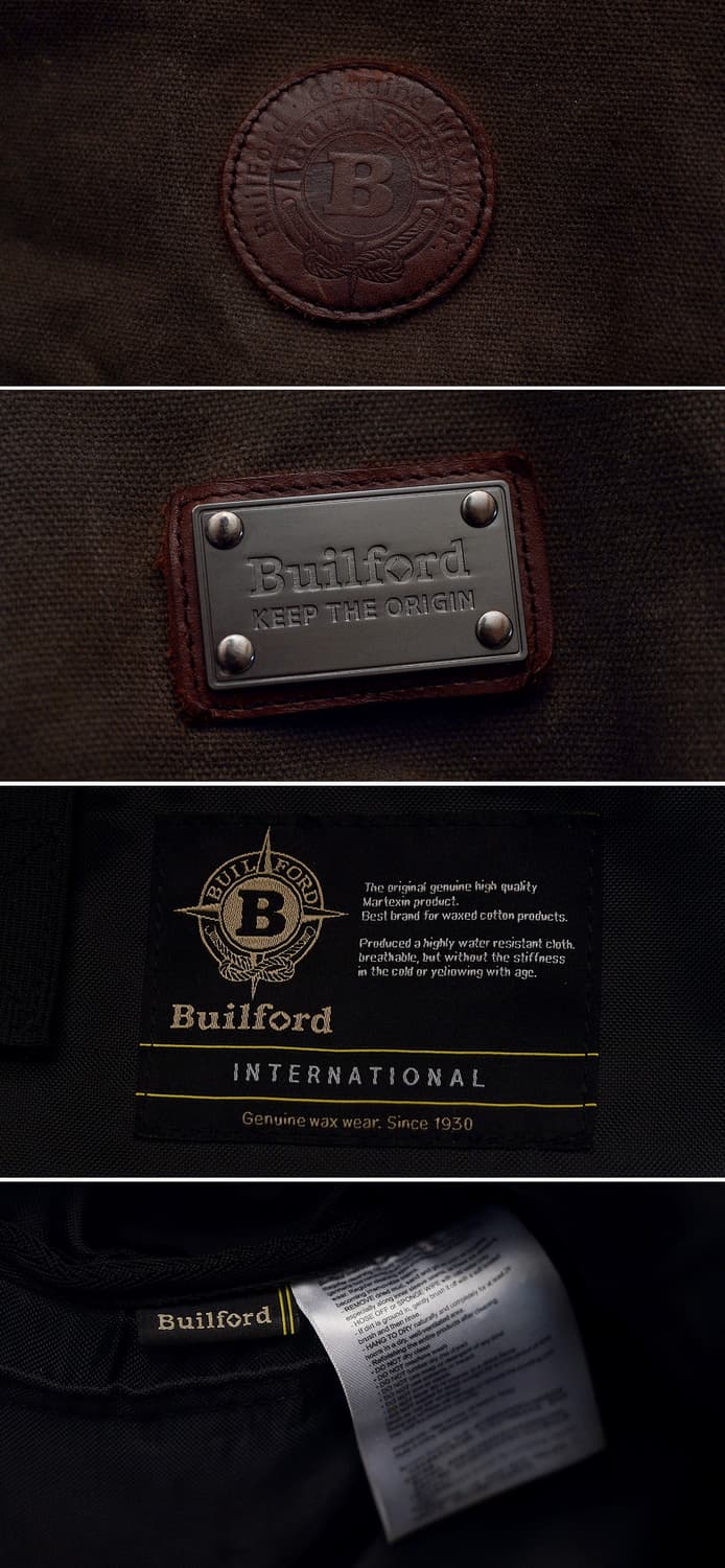 빌포드 (Builford) 익스플로러 왁스캔버스 레더 럭색 백팩 상품이미지10