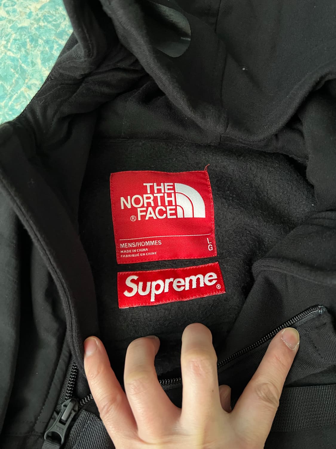 슈프림 노스페이스 스팁테크 블랙 상품이미지5