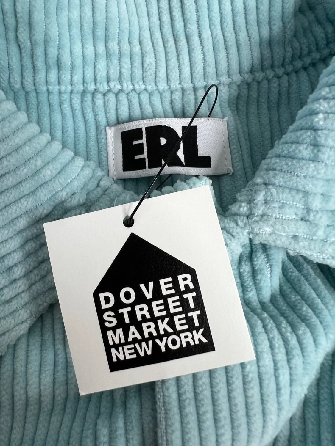  ERL 이알엘 코듀로이 셔츠 라이트 블루 상품이미지4