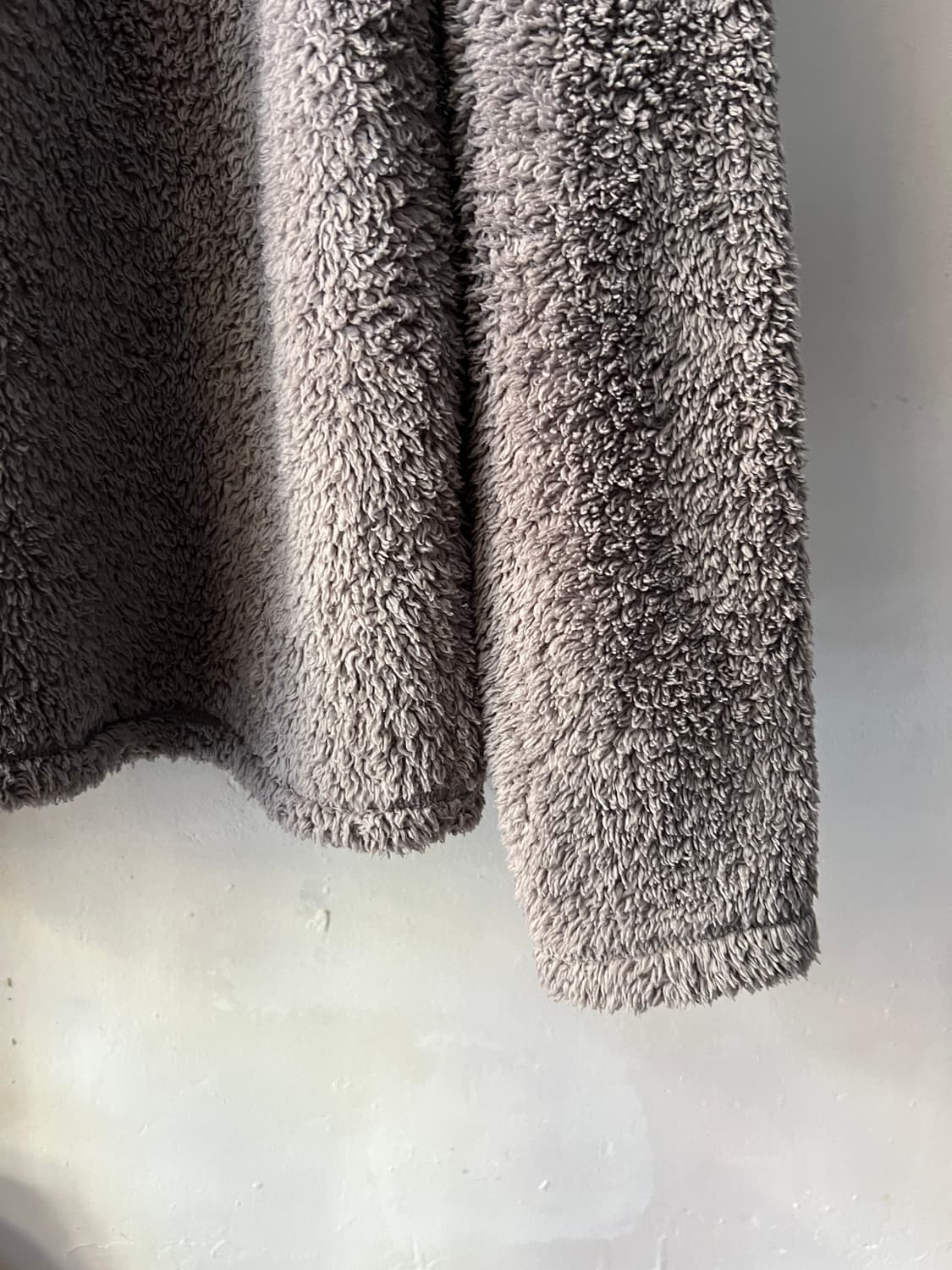 [L]파타고니아 하프집업 그레이 쉐르파 플리스 자켓 상품이미지4