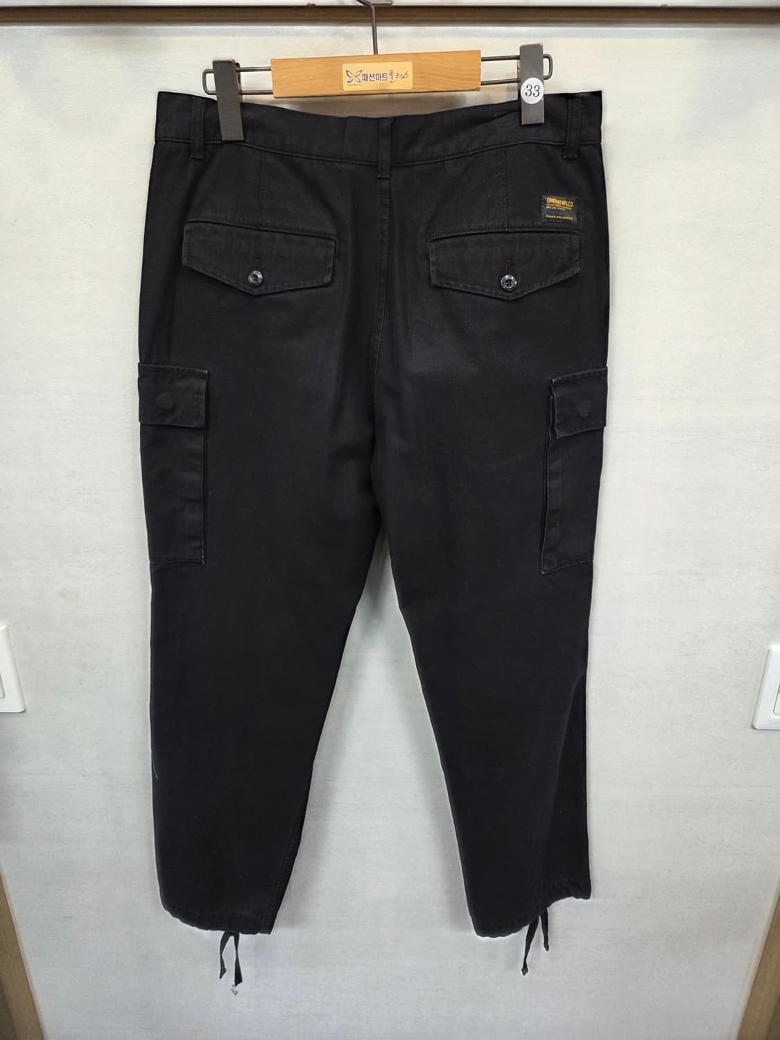 커버낫 카고 스트링 코튼 팬츠 m 대략 30 상품이미지2