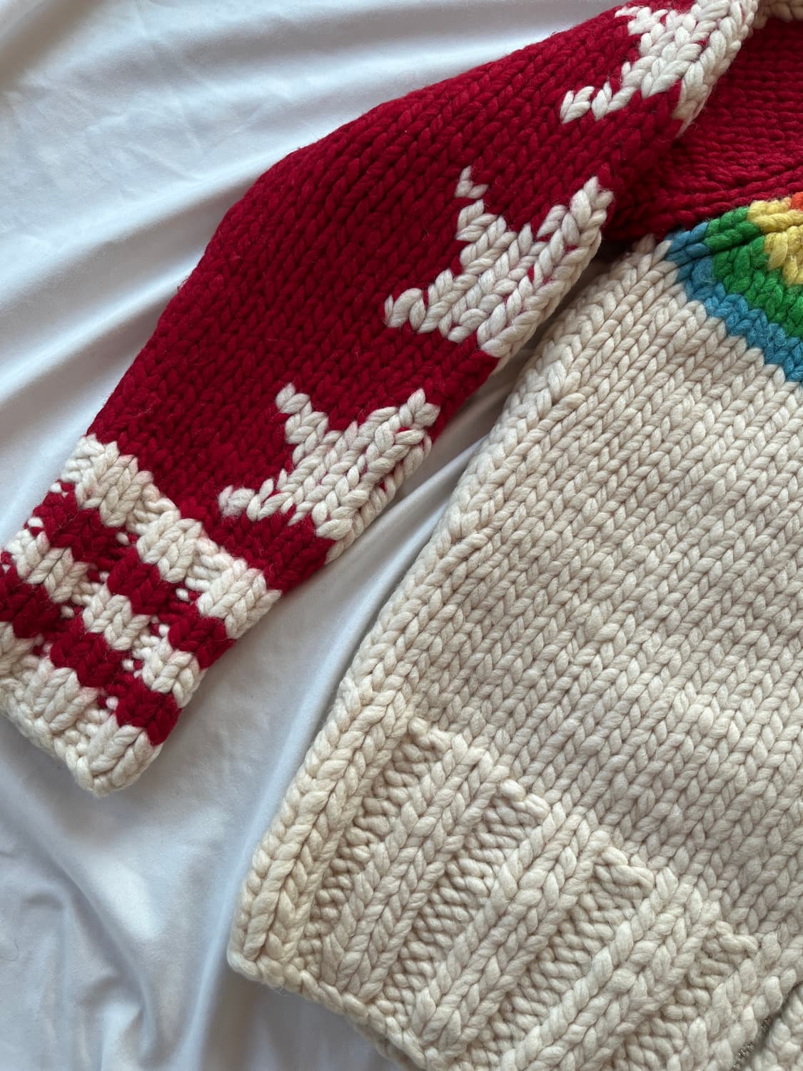 히스테릭 글래머 오존 커뮤니티 아카이브 카우틴 니트 스웨터 자켓 상품이미지8