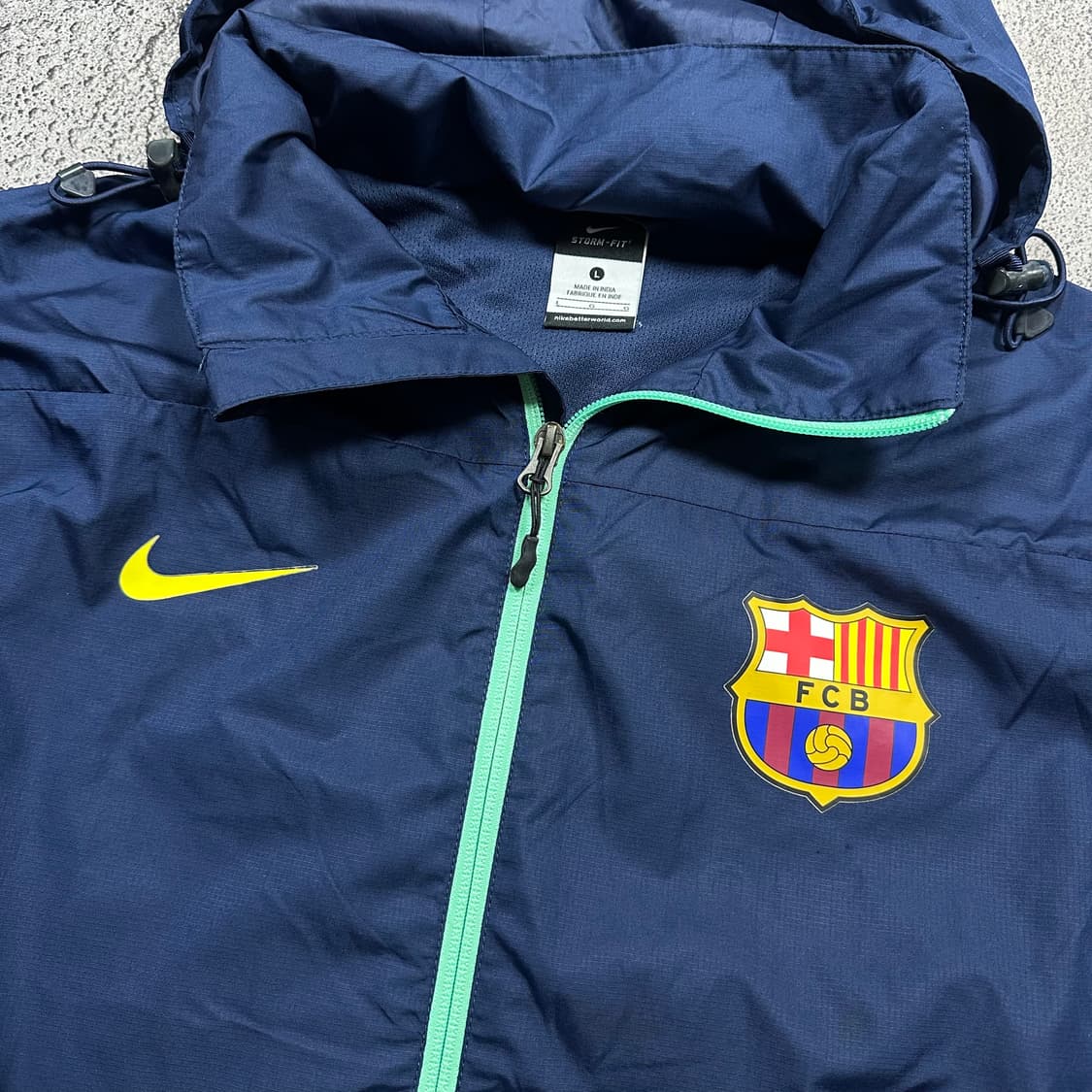 ✨ (바배) 나이키 스톰핏 바르셀로나 FC 축구 바람막이 자켓  상품이미지7