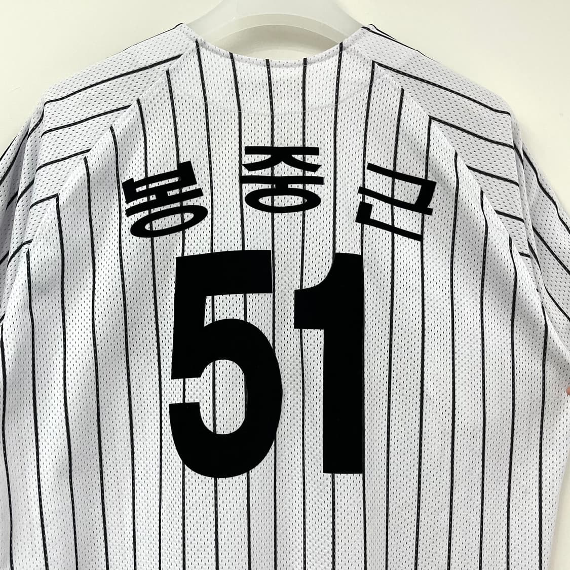 LG트윈스 ATC 봉중근 마킹 반팔 홈 유니폼 105 상품이미지6