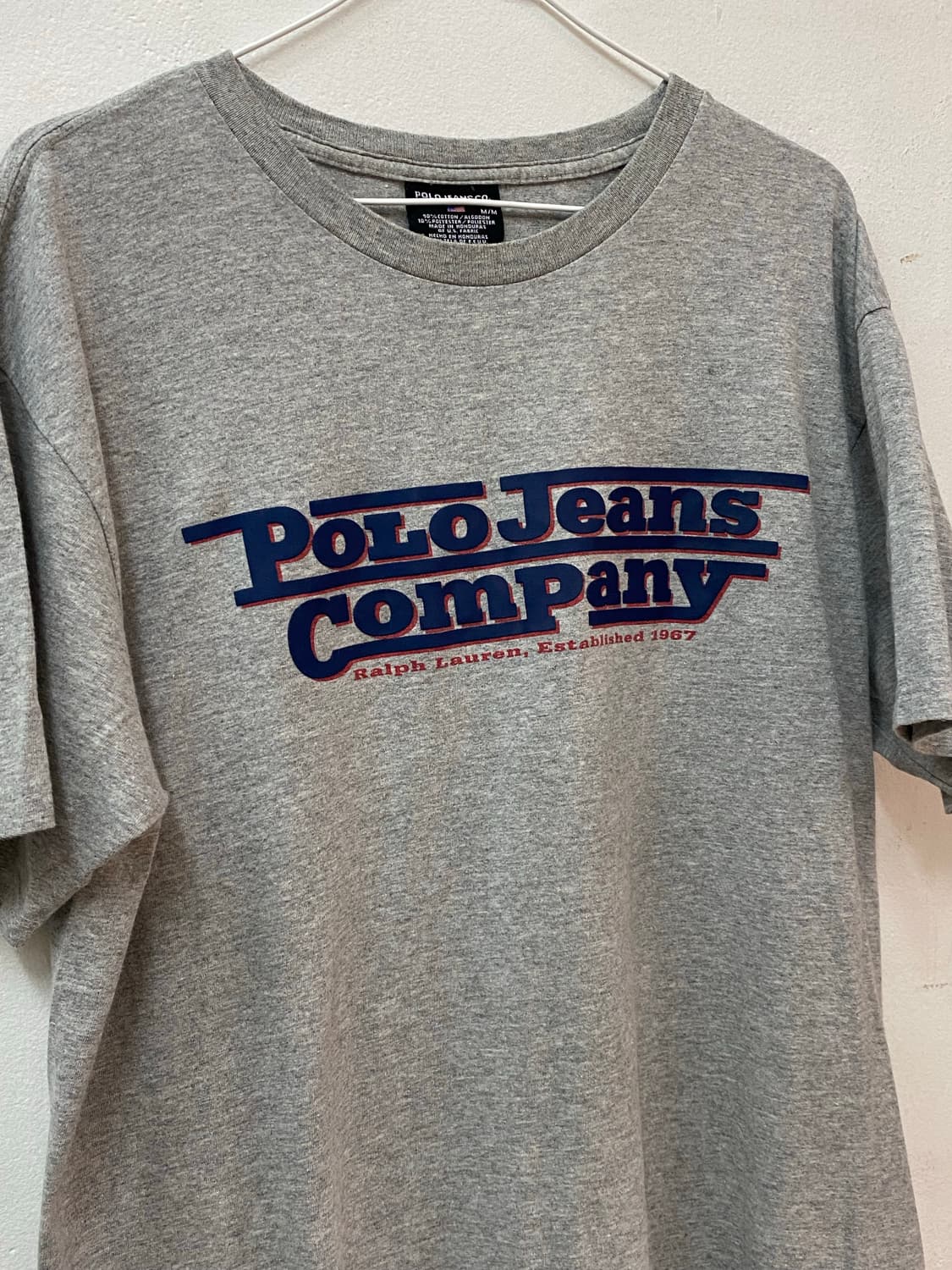 Polo jeans 반팔티 그레이 M 상품이미지3