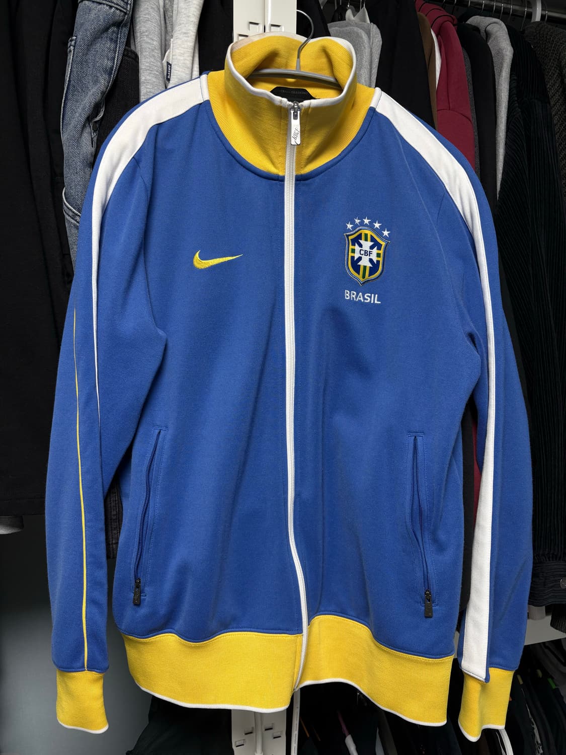 나이키 브라질 트랙탑 져지 (M) 상품이미지4