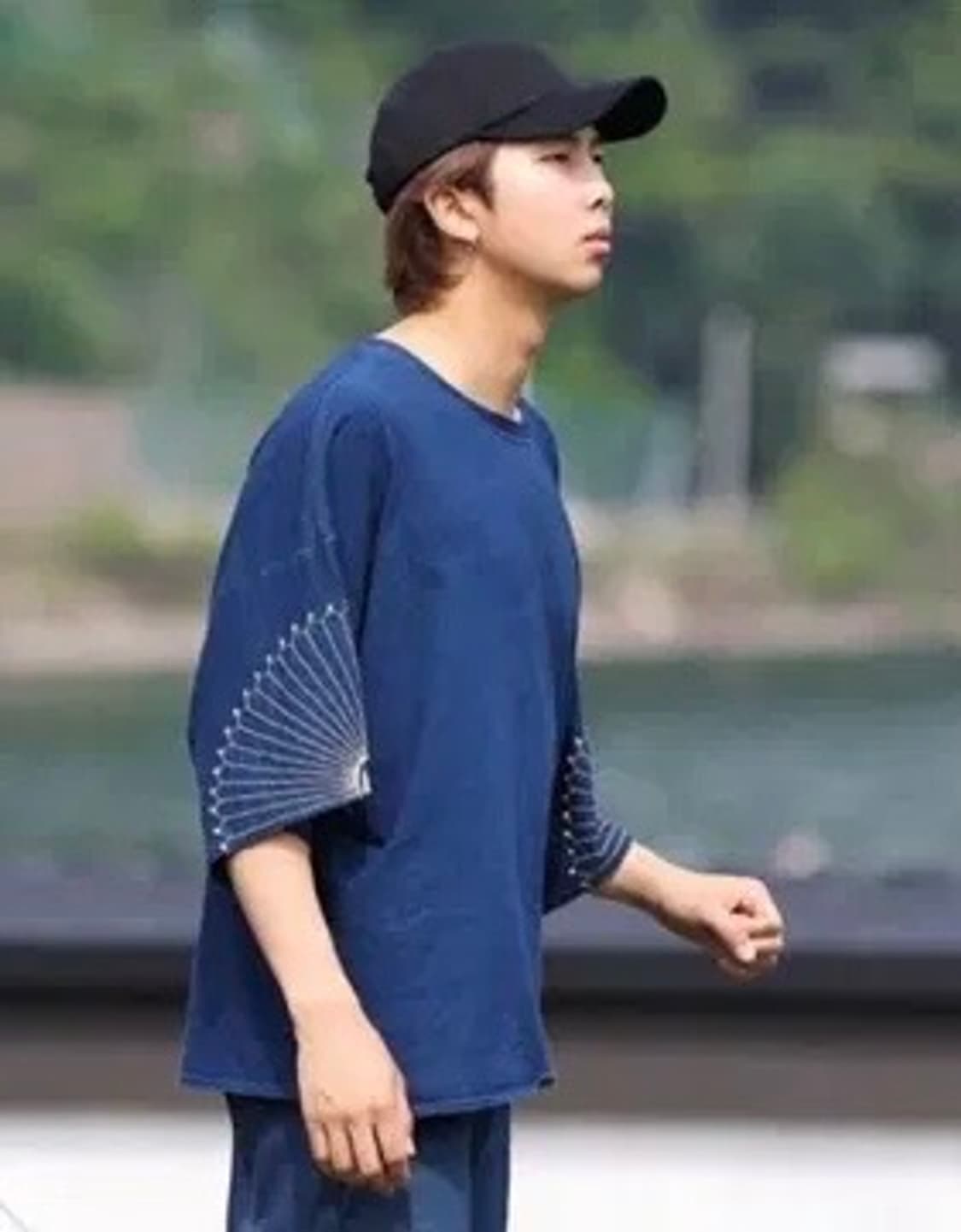 캐피탈 인디고 사시코 레글런 티셔츠 상품이미지5