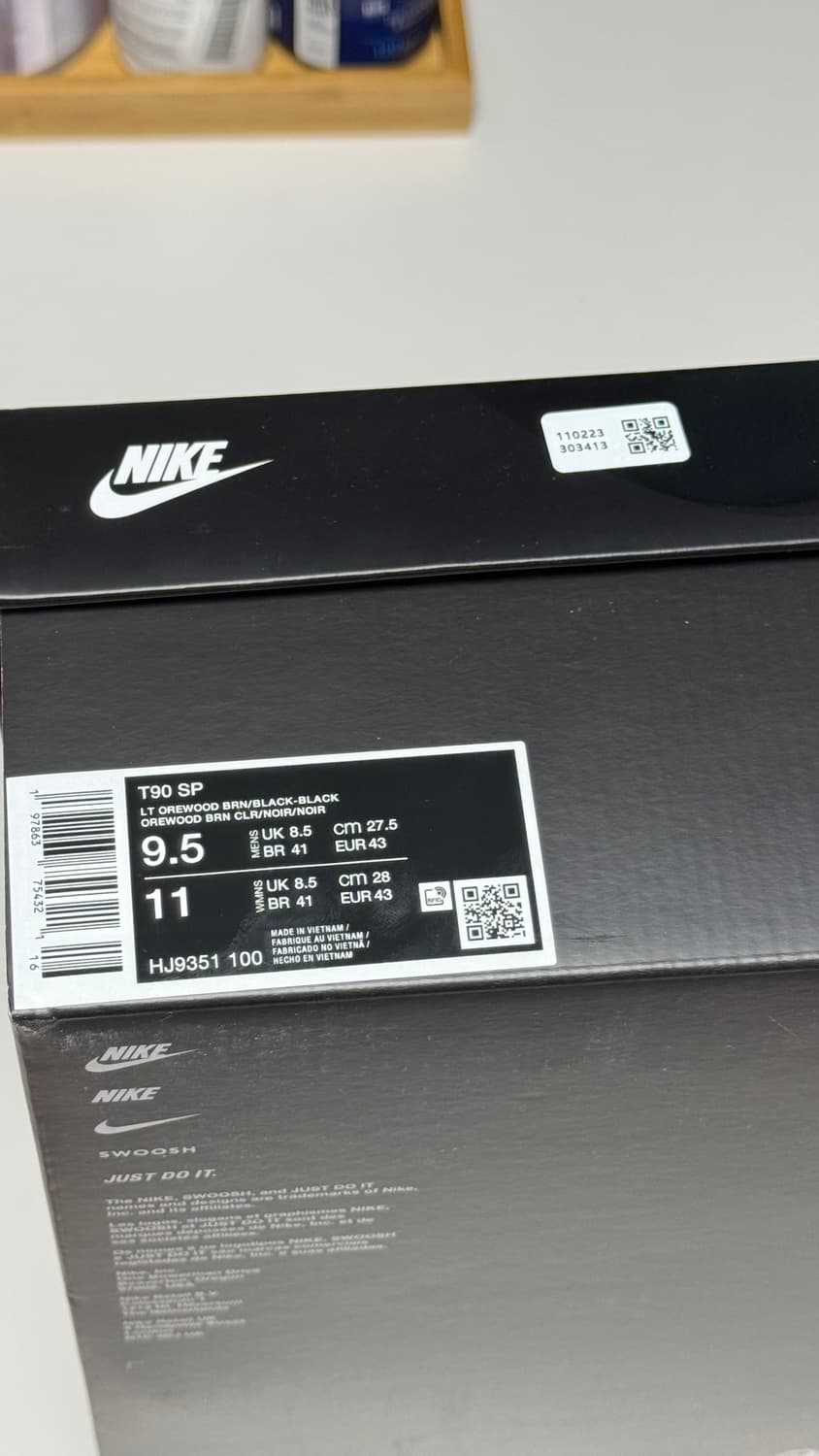 나이키 토탈 90 SP 라이트 오어우드 275 새제품 상품이미지2