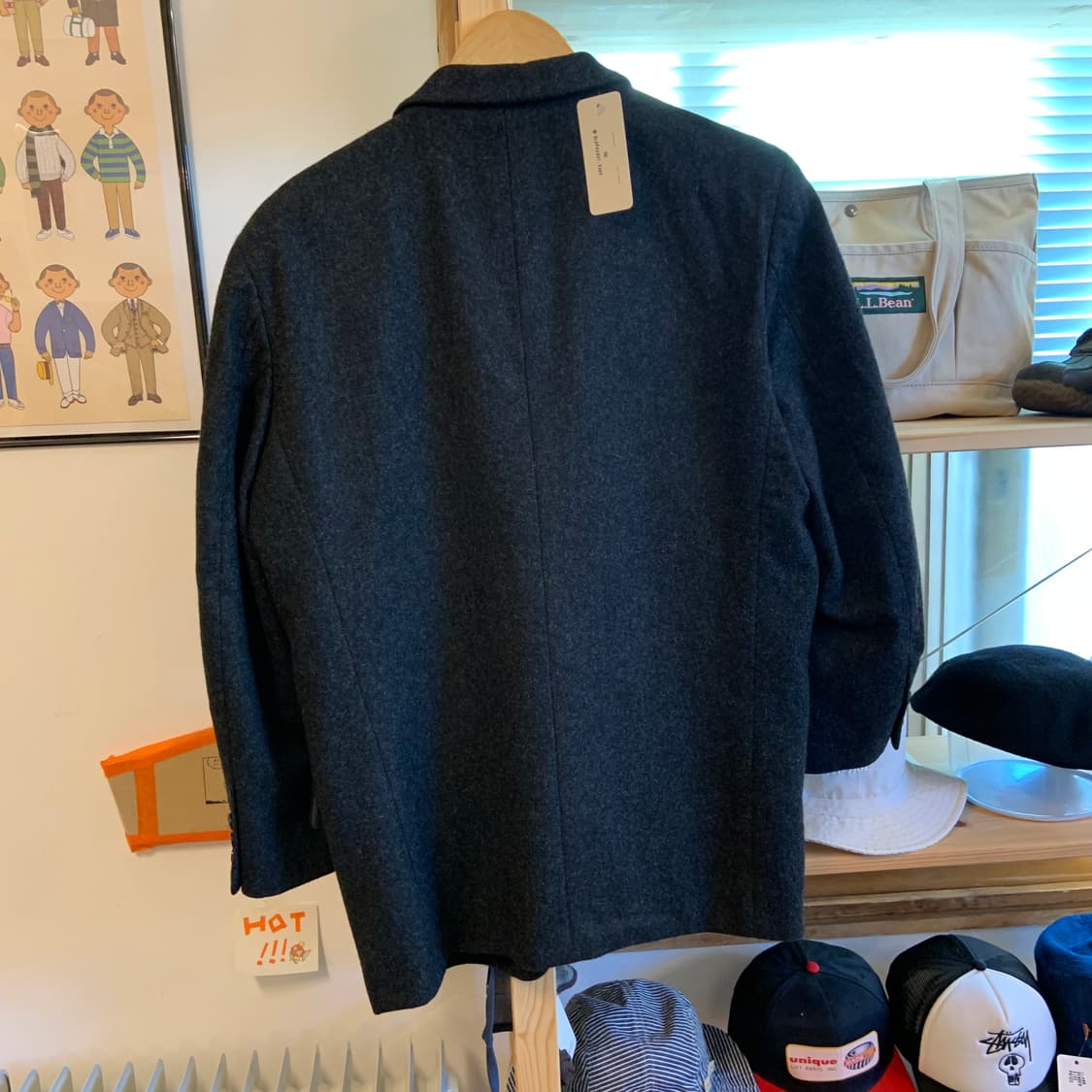 일본 빈티지 울자켓 상품이미지4