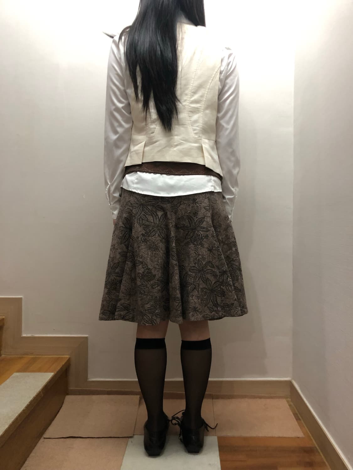 빈티지 아이보리 플라워 베스트 상품이미지9