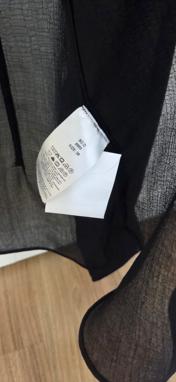 가니 시스루 불라우스ㅡ새상품  상품이미지6
