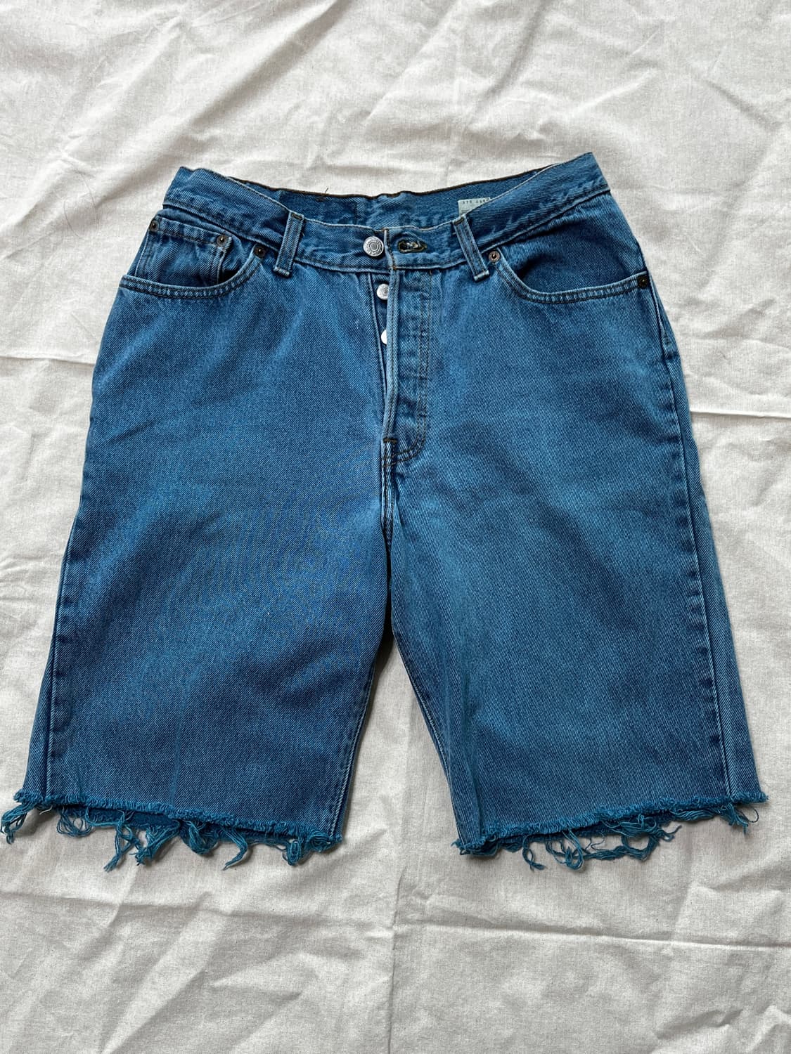 [90's USA] Levi's 오리지널 501 컷오프 데님 쇼츠 (W3 상품이미지2
