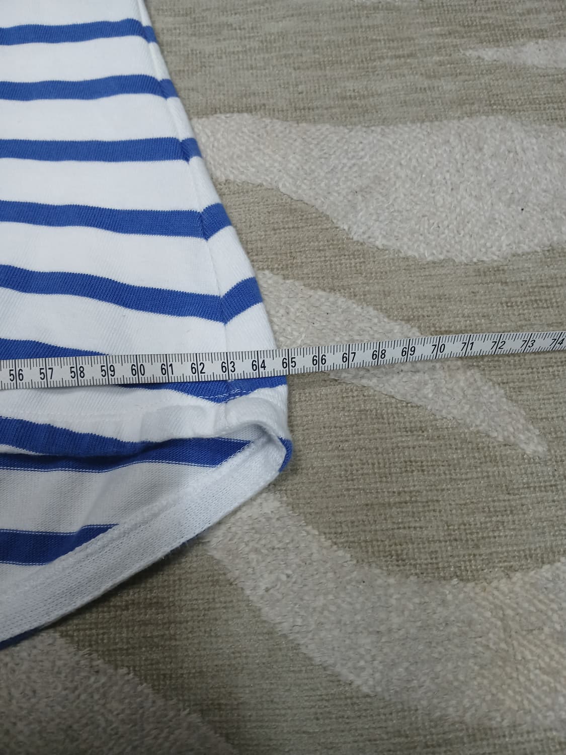 럭키슈에뜨 스트라이프 민소매 탑  상품이미지7