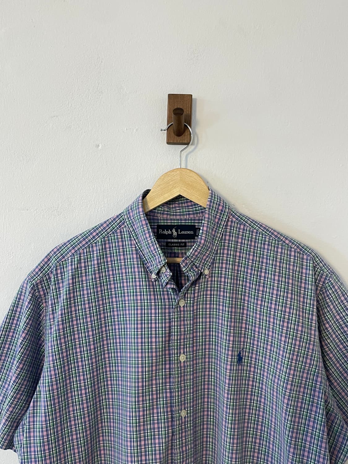 폴로 클래식핏 체크 셔츠  상품이미지2