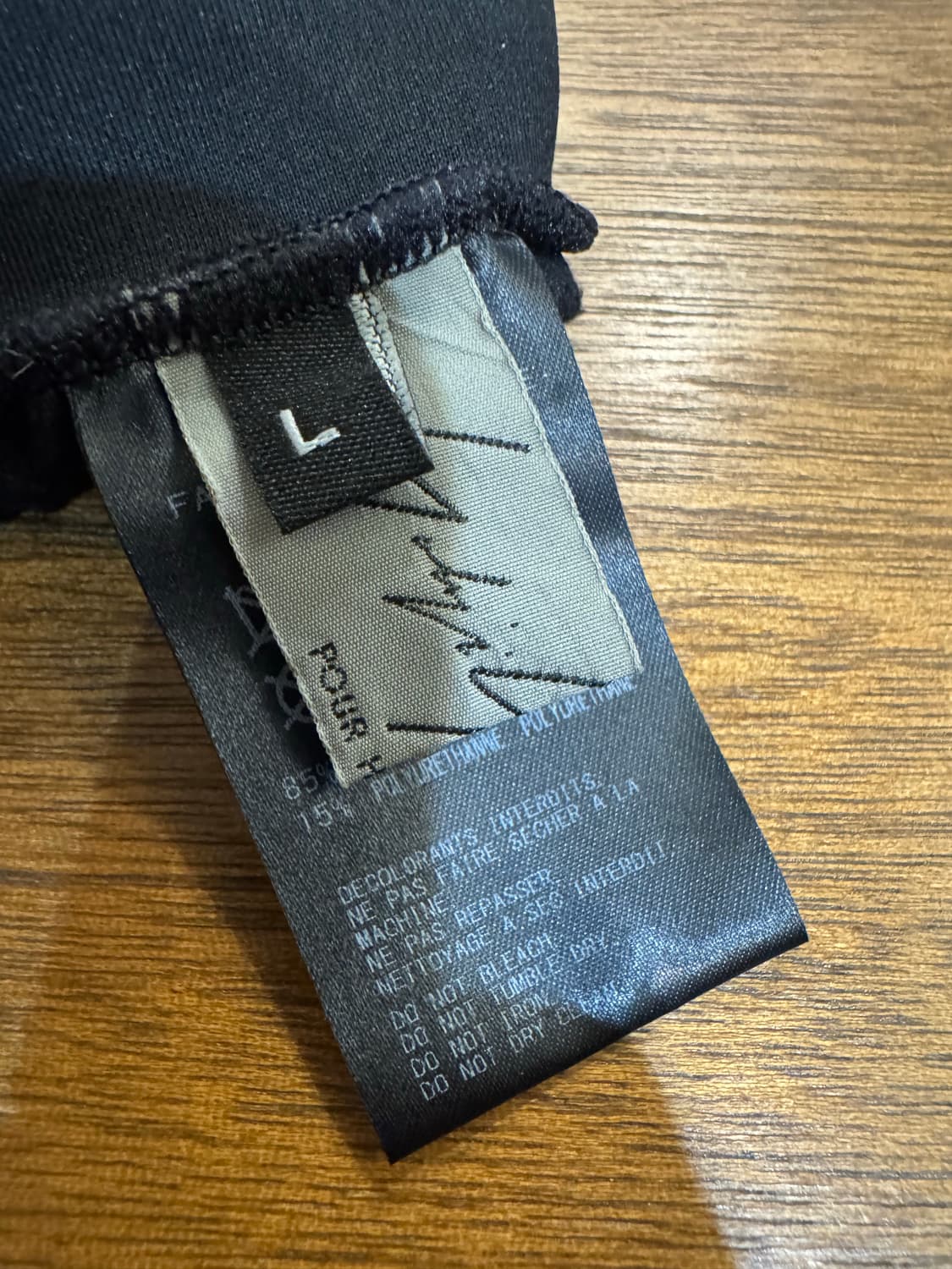 [L] 요지 야마모토 x 뉴에라 플리스 글러브 블랙 상품이미지7