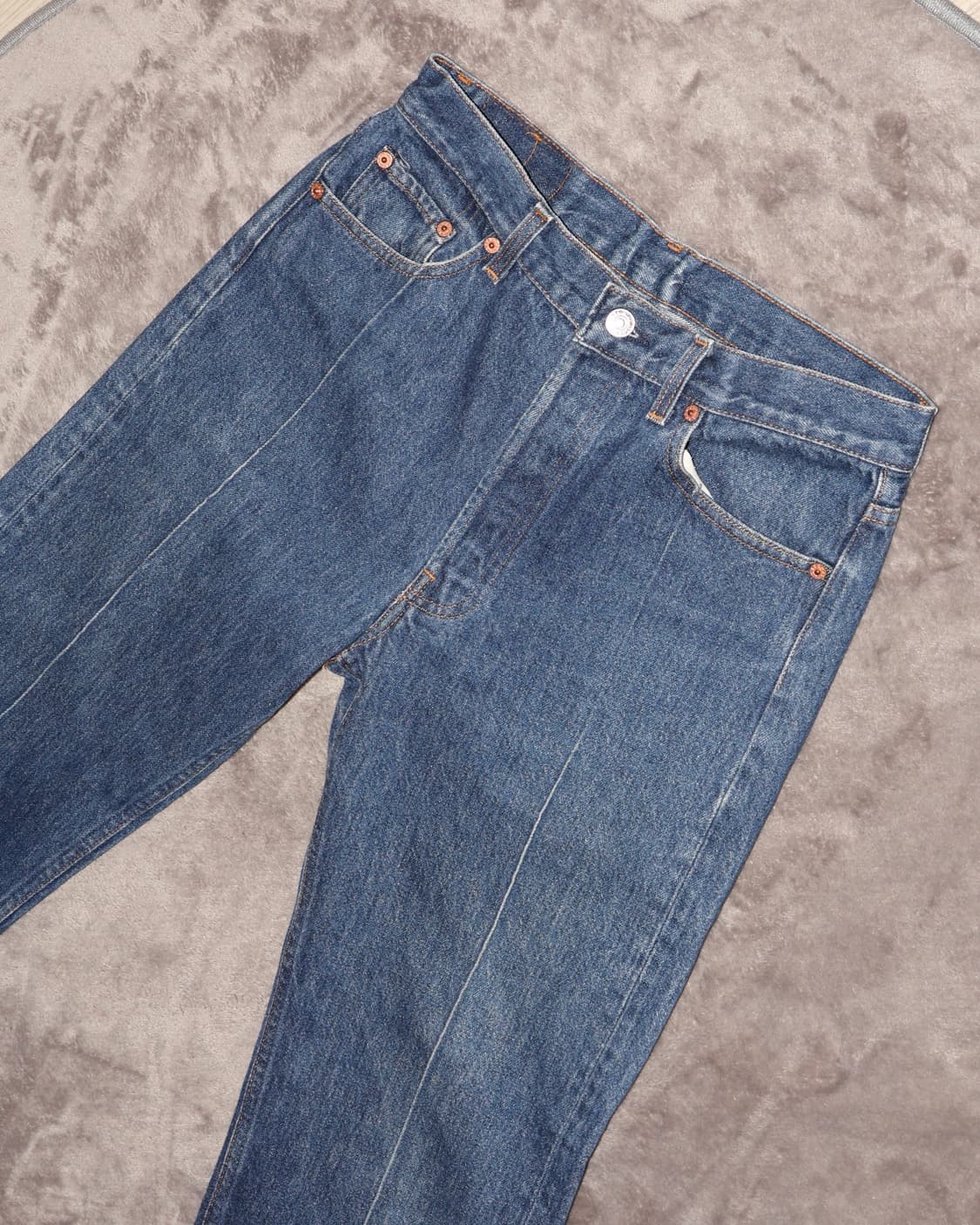 90‘s USA made 리바이스 501 데님팬츠 [SE-195] 상품이미지5