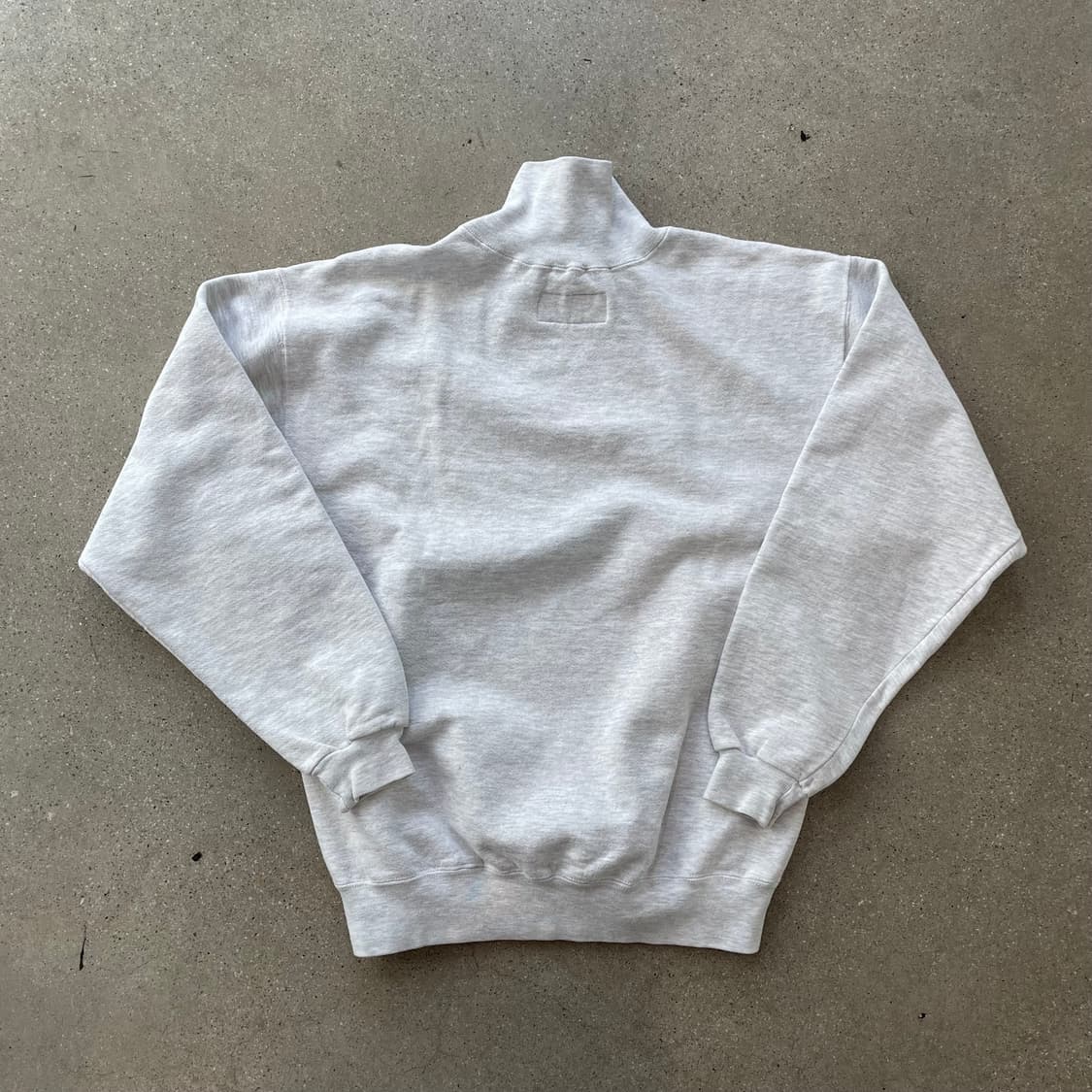 빈티지  러셀 애슬레틱 하이코튼 터틀넥 스웻셔츠 그레이 made in u 상품이미지2