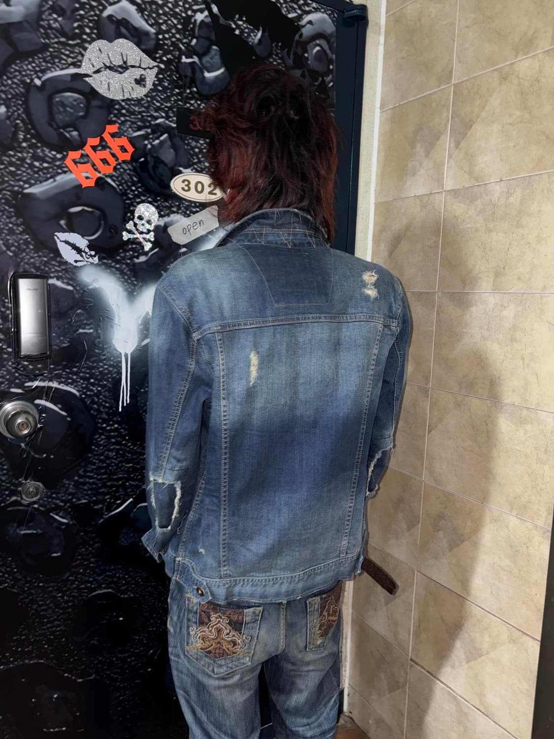 Buckaroo grunge detail denim jk 상품이미지5