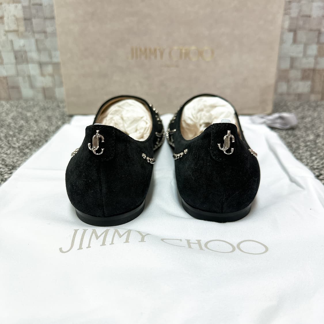 (새상품) 지미추 플랫 슈즈 상품이미지3