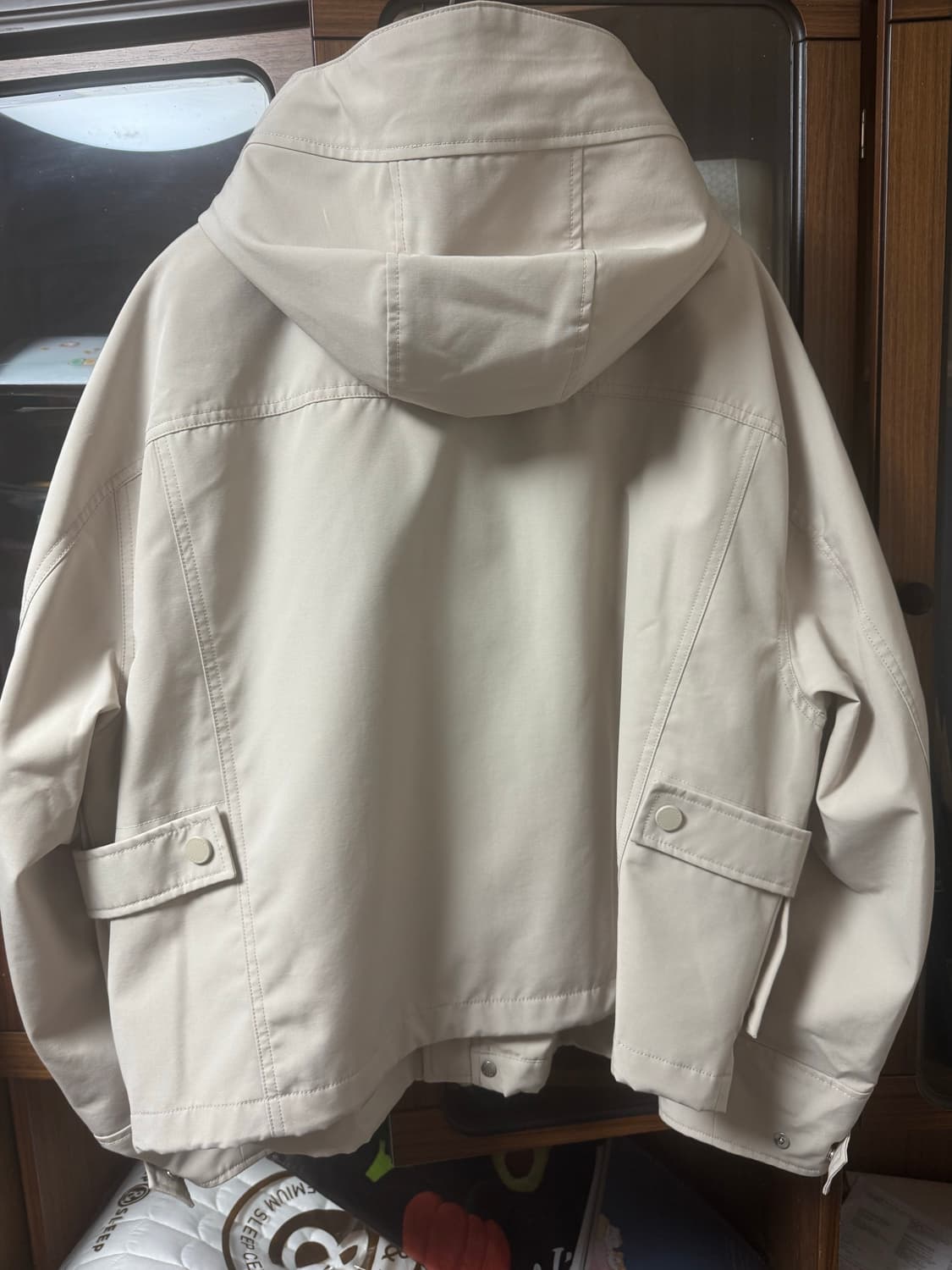 솔리드옴므 베이지 쉘파카 48 상품이미지2