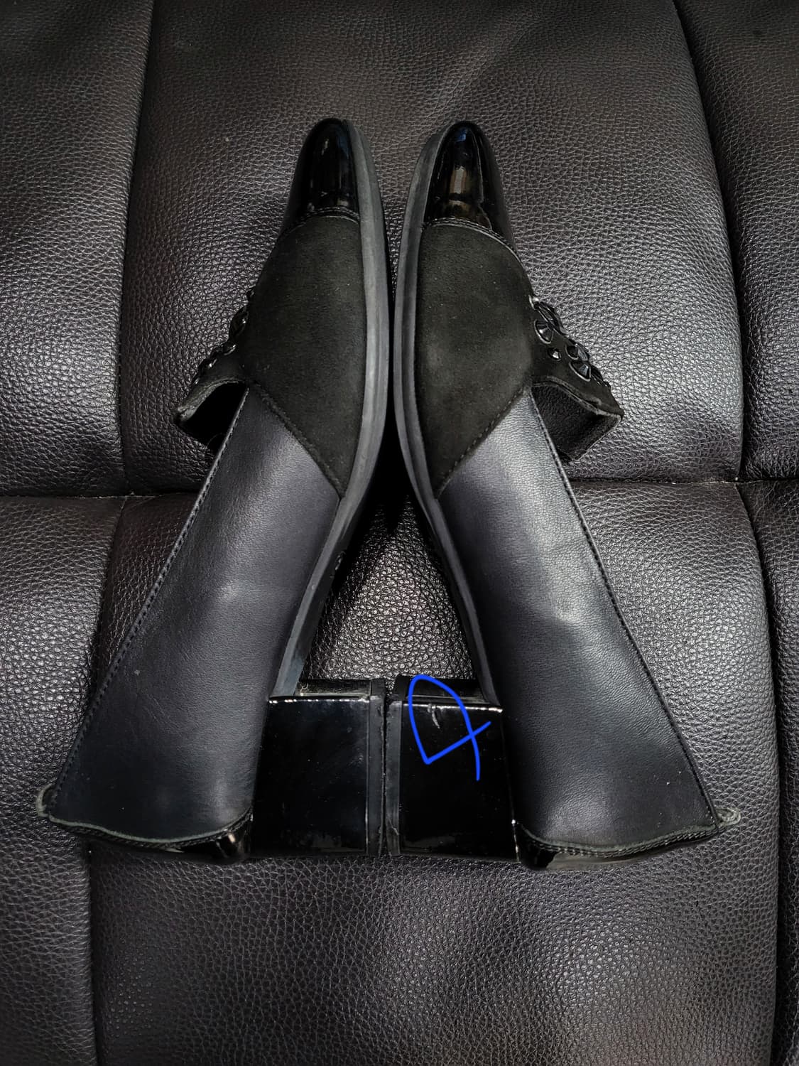 가이거 큐빅 미들굽 로퍼 상품이미지3