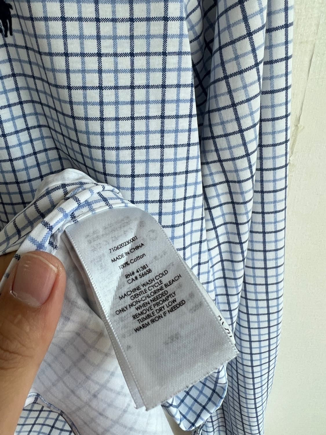 폴로 체크셔츠 상품이미지5