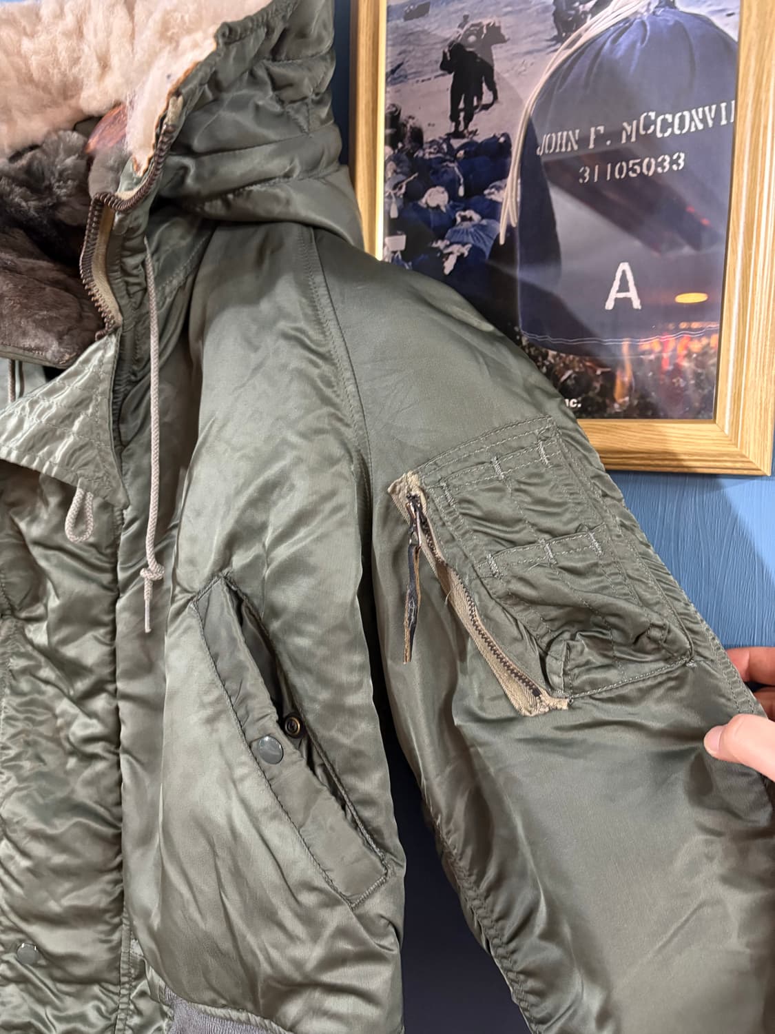 70’s USAF  N-2B Flight Jacket. 상품이미지2