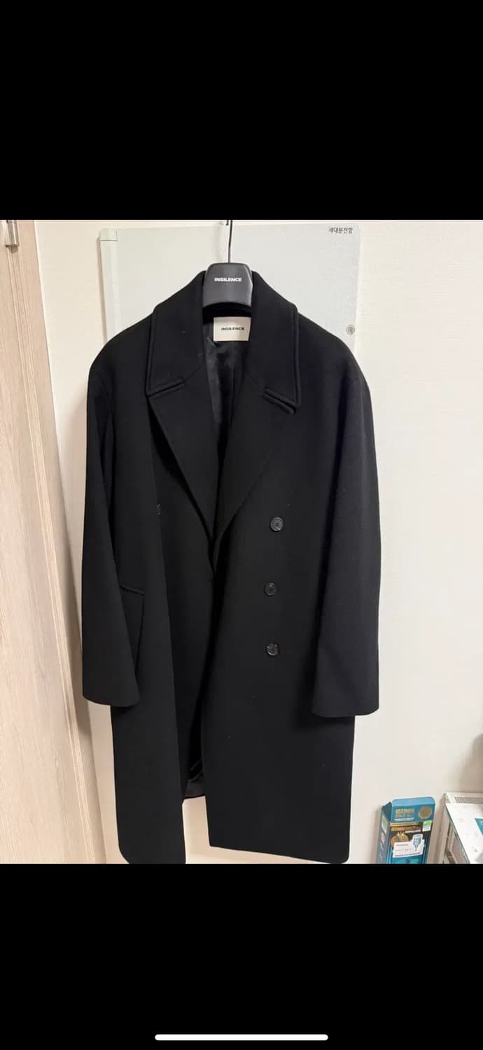 인사일런스 더블 롱코트 상품이미지1