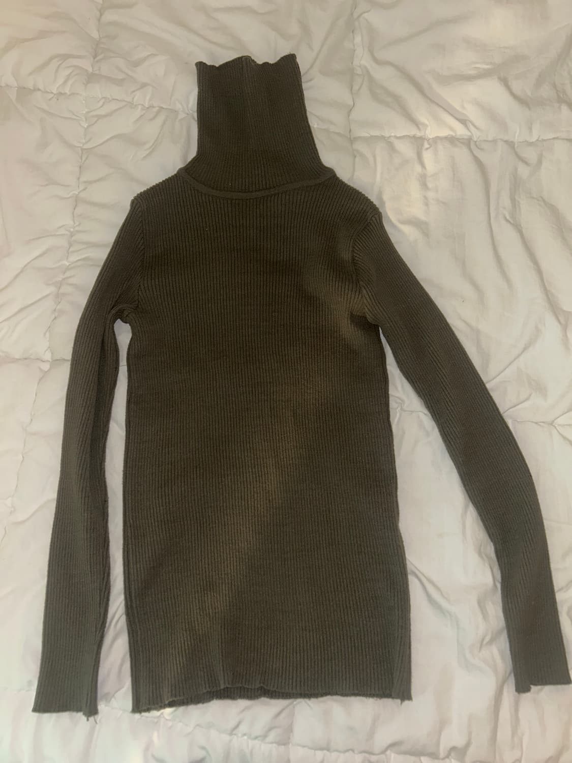 vintage khaki turtleneck 상품이미지1