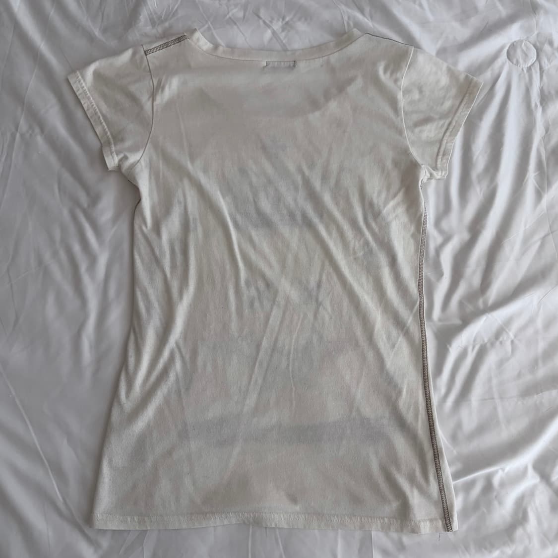 japanese vtg 스컬 슬림핏 반팔 상품이미지3