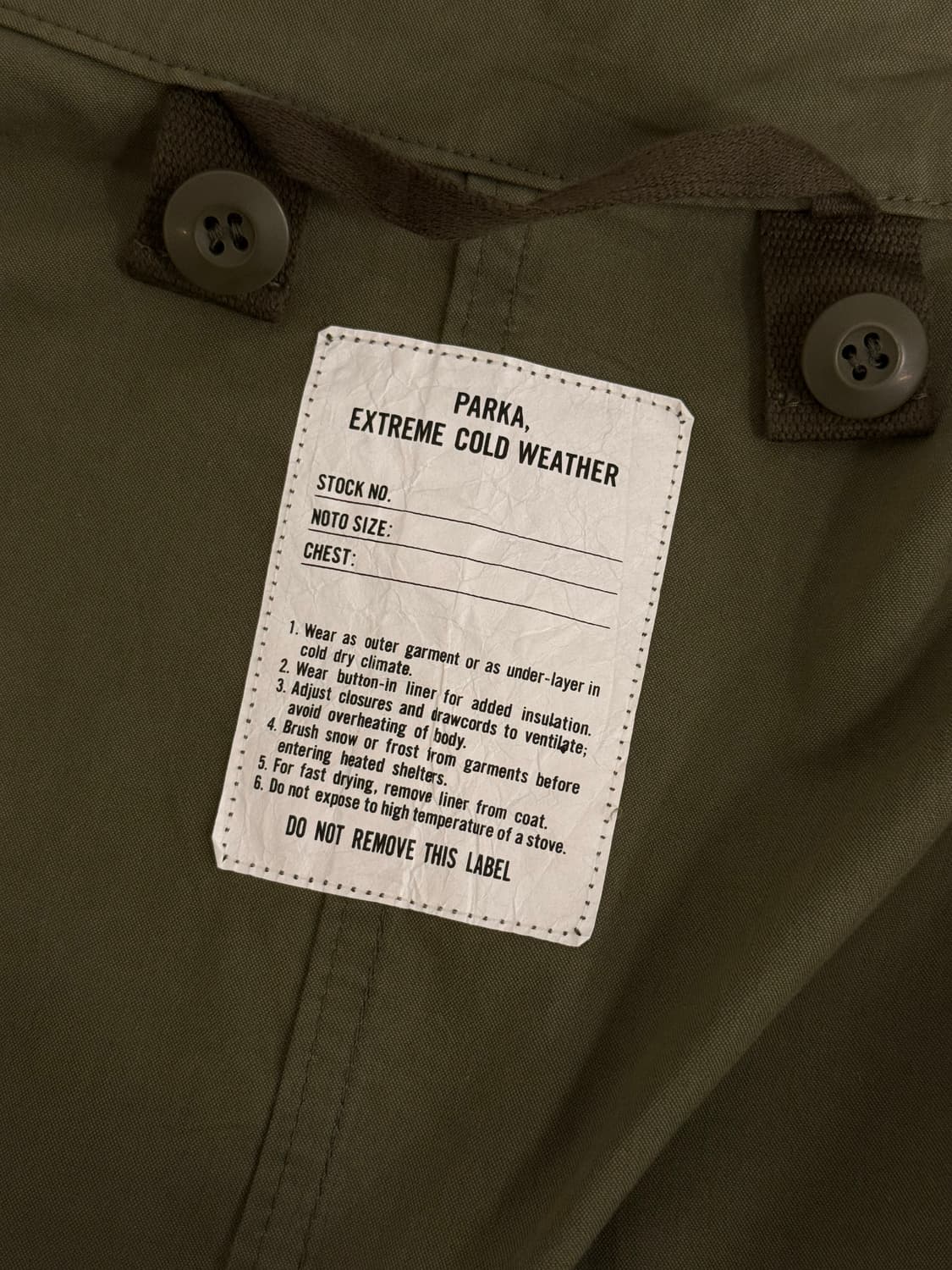 L) FREAK’S STORE M-65 Cold Weather Parka 상품이미지8