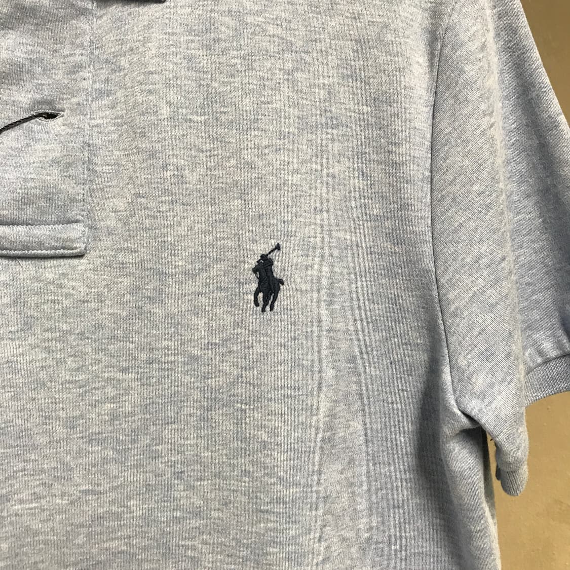 폴로 랄프로렌 PK 반팔 카라티 스카이블루 S 상품이미지4