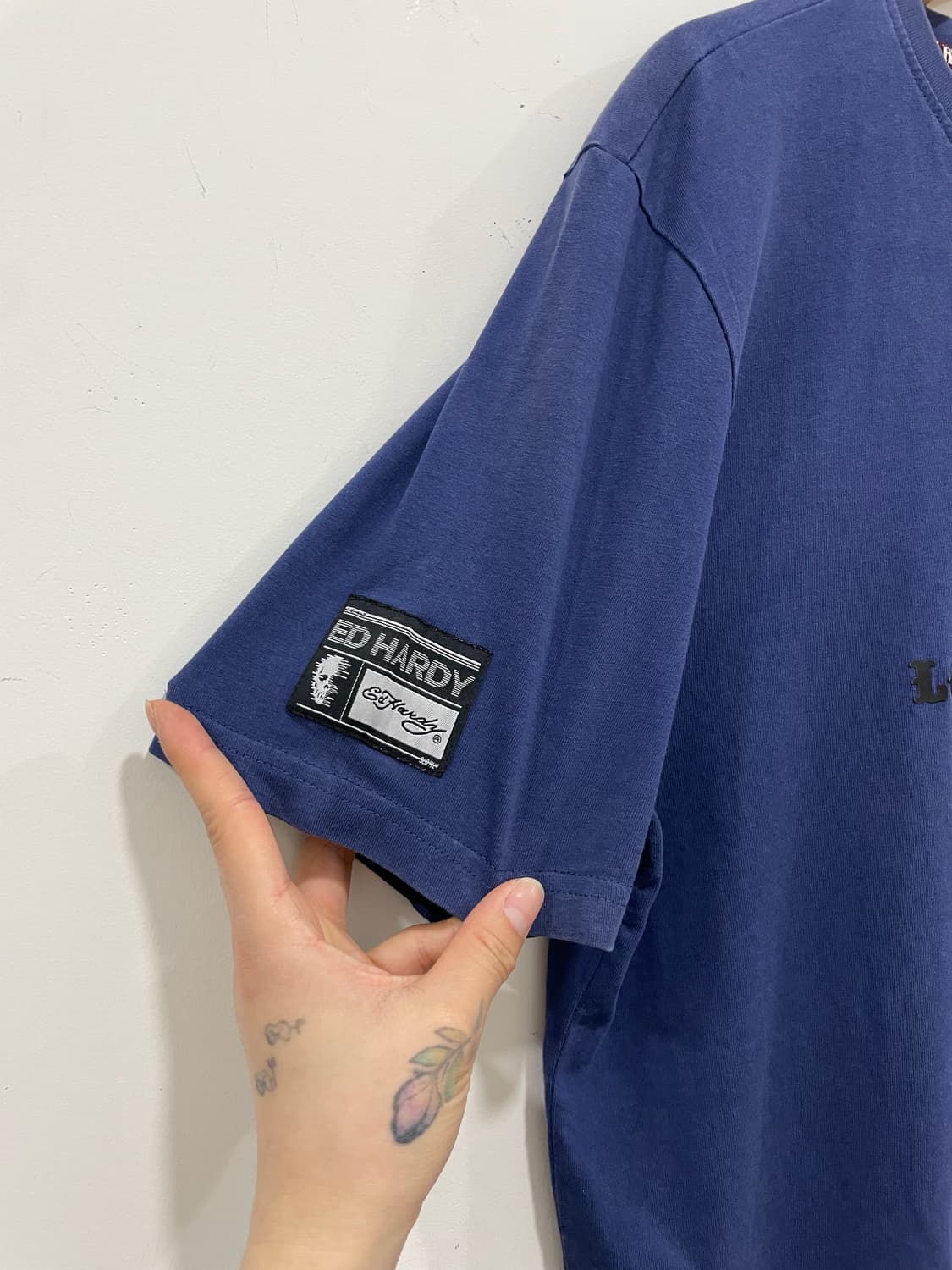 Ed Hardy 에드하디 타이거 고딕 레터링 반팔티셔츠 상품이미지7