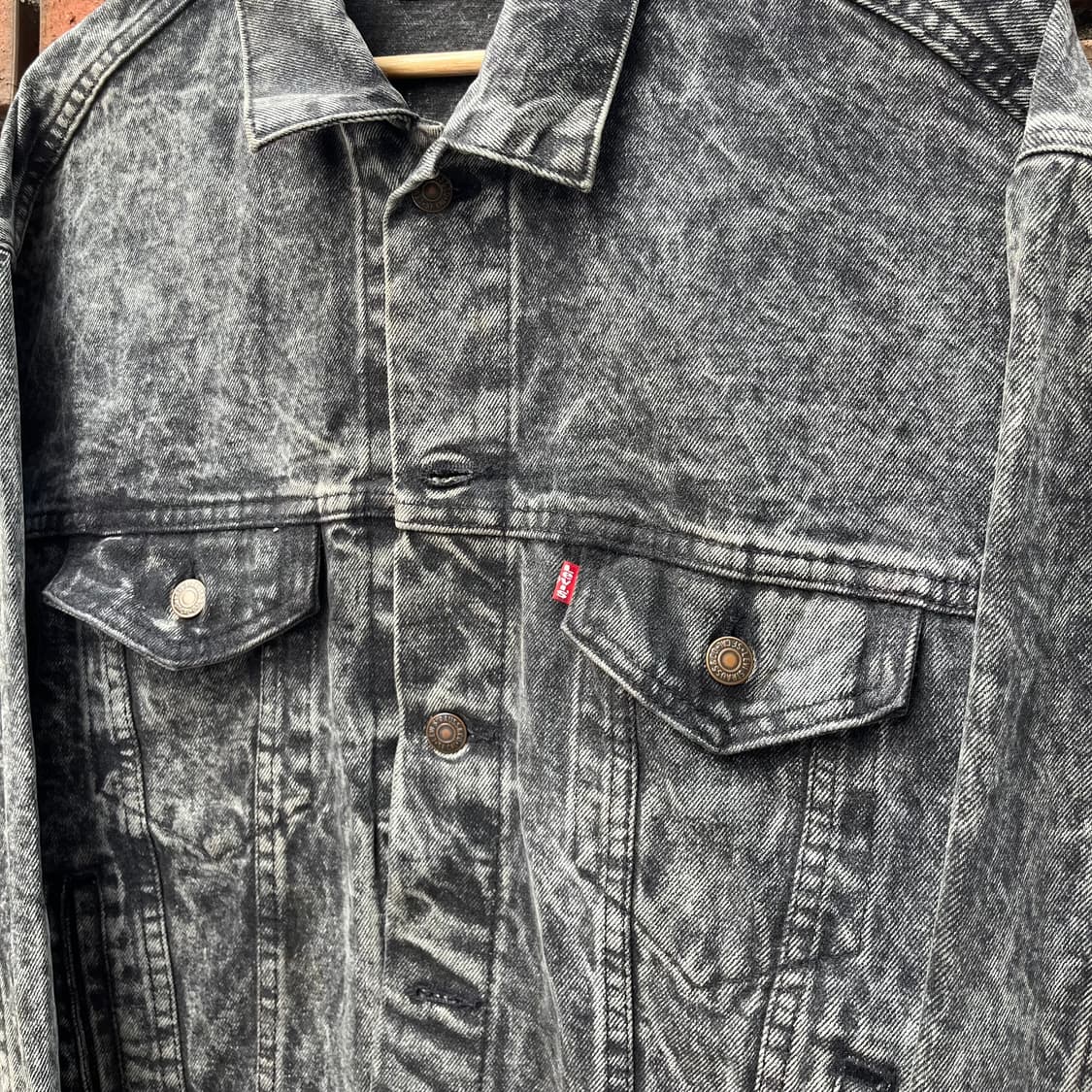 90s USA Levis 데님 트러커 자켓 (105) 상품이미지2