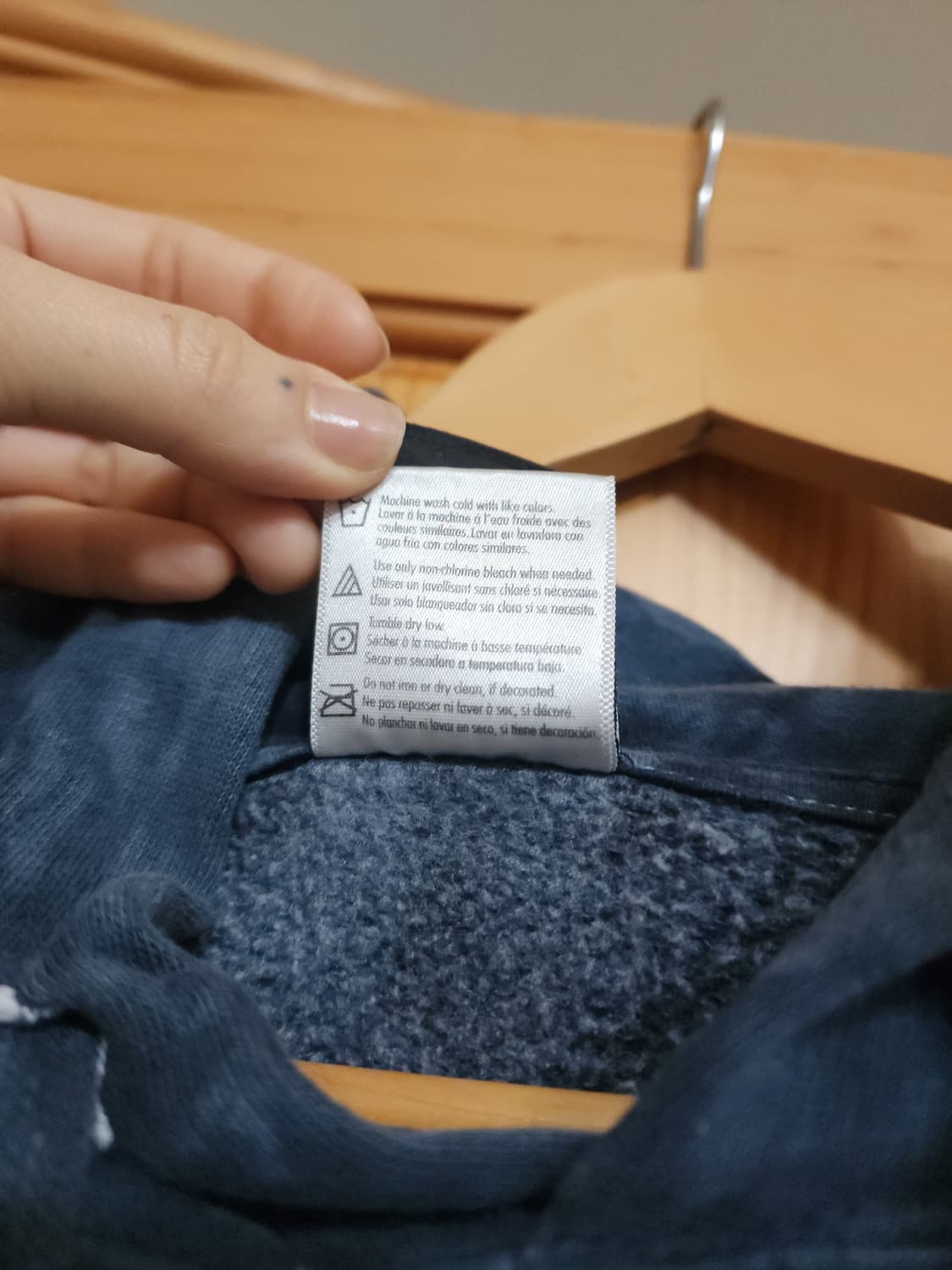 thrasher indigo navy tie die hoodie 상품이미지5