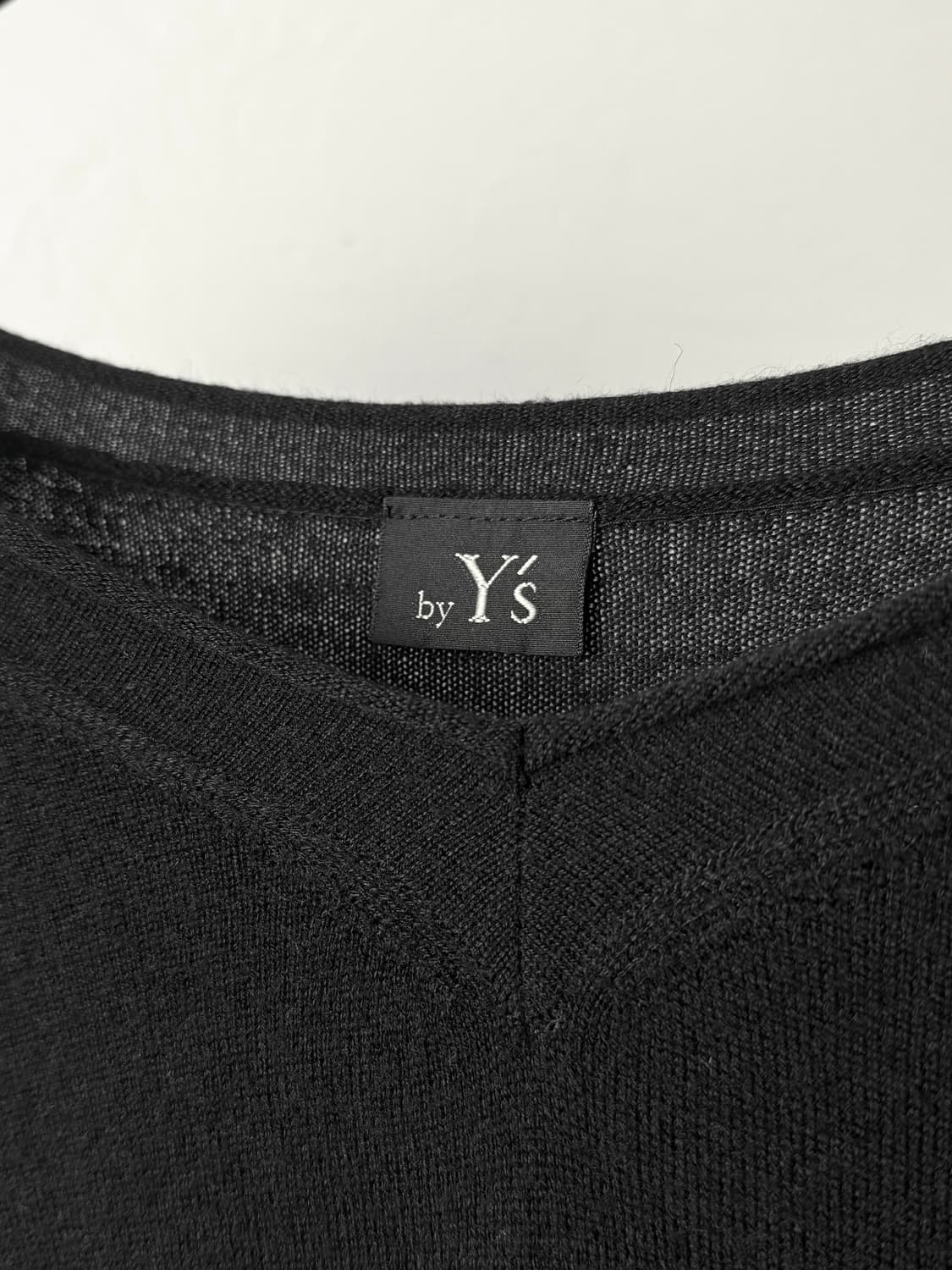 요지 야마모토 레이어드 캐시미어 니트 상품이미지3