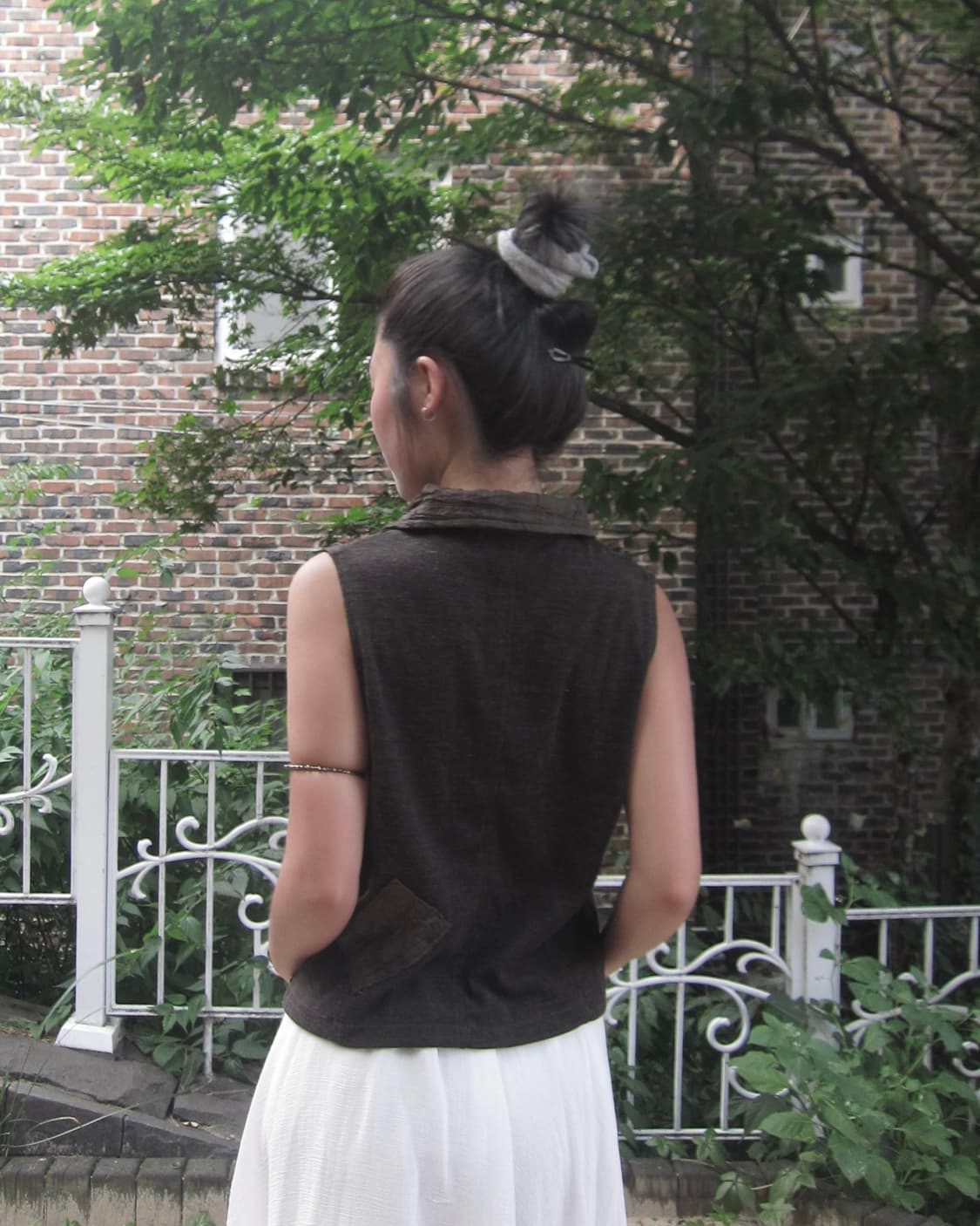 vintage chairo sleeveless top 상품이미지6