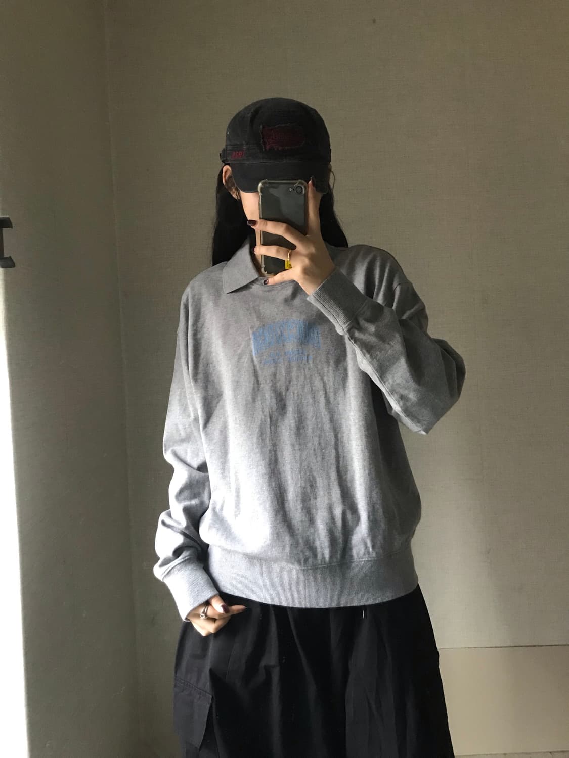 디키즈 그레이 카라 맨투맨 상품이미지3