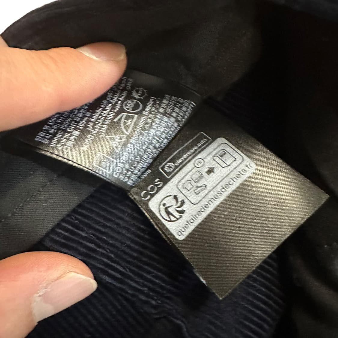 코스 코듀로이 와이드 팬츠 상품이미지6