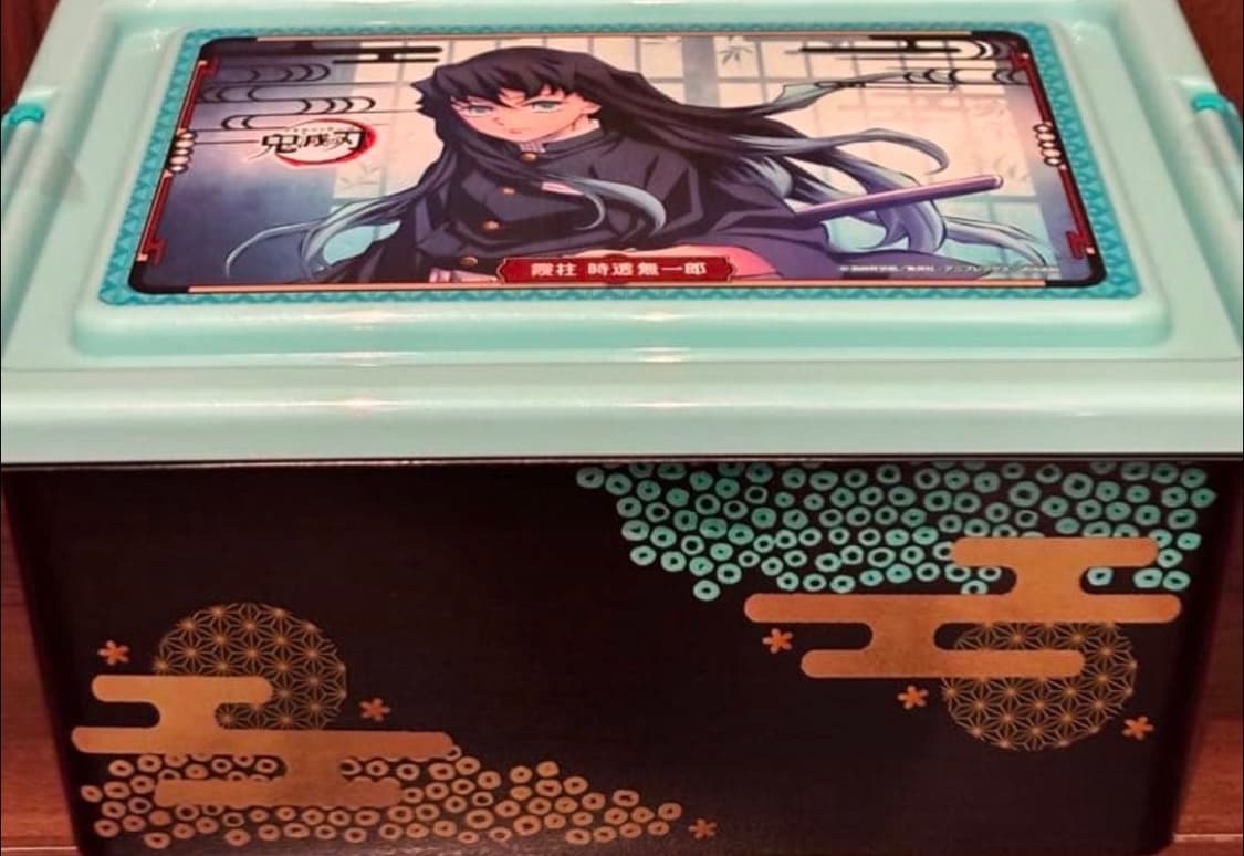 귀멸의 칼날 무이치로 컨테이너 수납함 빈티지 소품함 상품이미지2