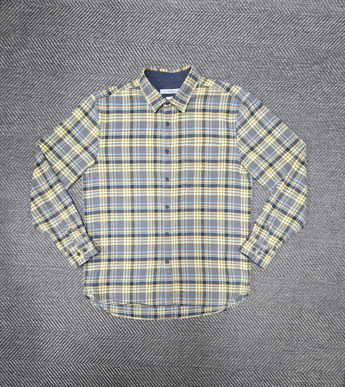 시리즈 23ss series 옐로우핀 체크 셔츠 상품이미지2