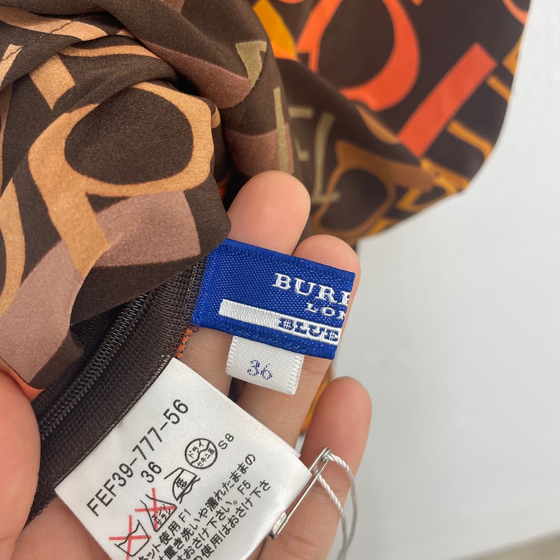 Burberry logo print halter top 상품이미지5