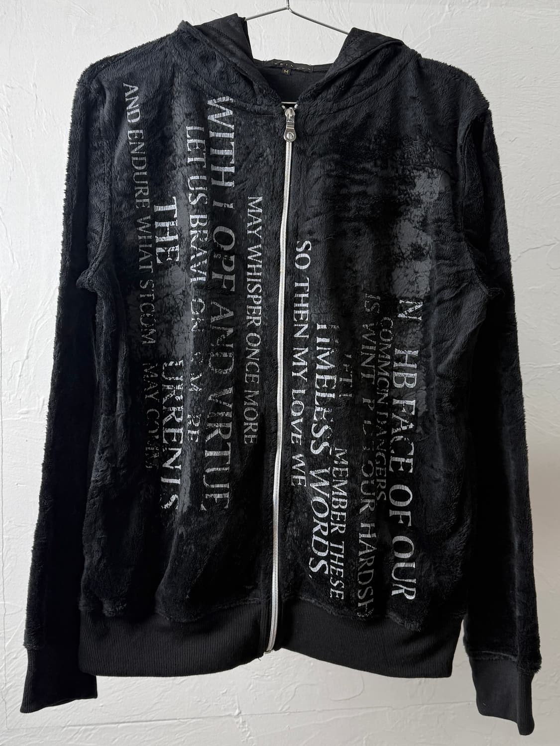 Spinash 스컬 후드 집업 상품이미지2