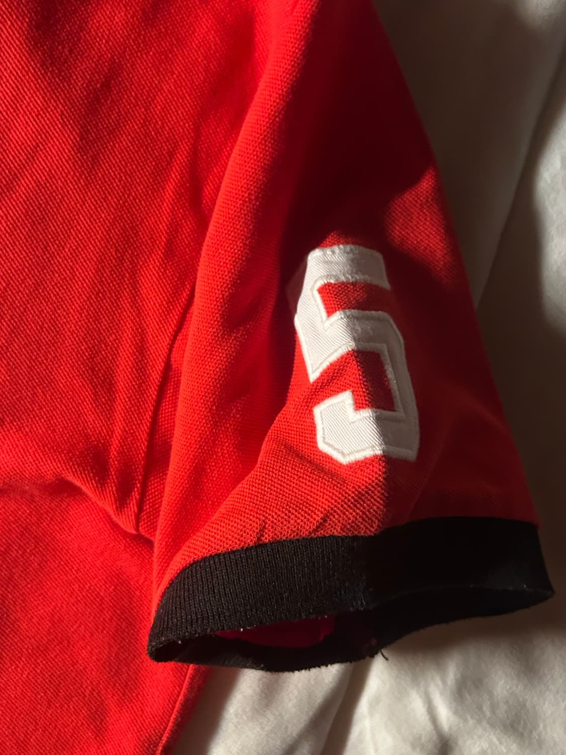 (유일매물)정품 폴로 랄프로렌 빅포니 밀란 레드 반팔 카라티 상품이미지6