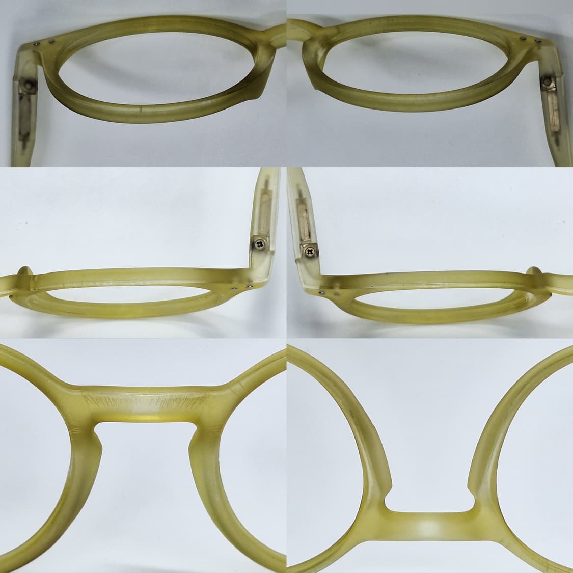 제브라 zebra 3036011 올리브 라운드 안경테 y2k 일본 수입  상품이미지2