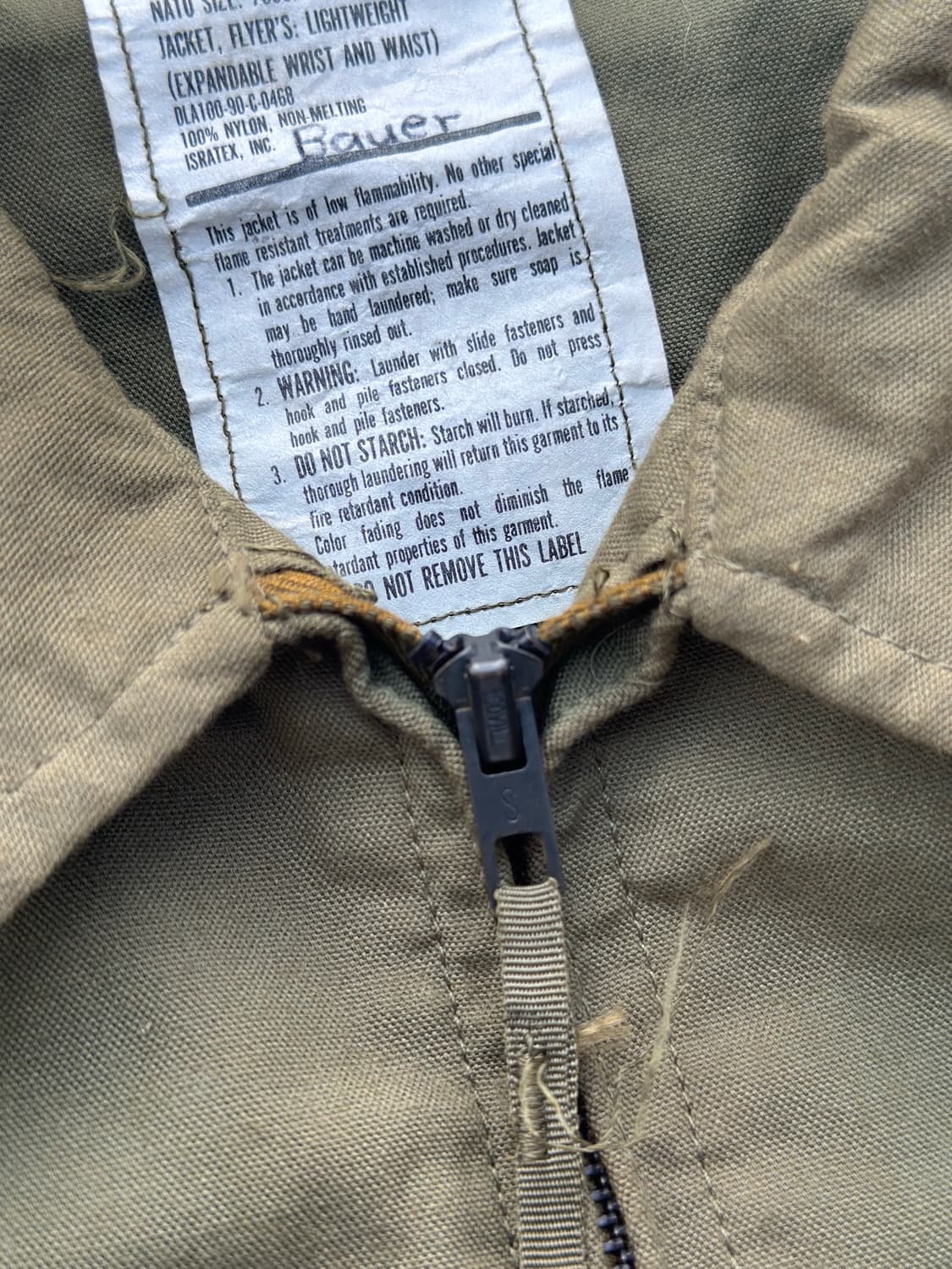 90s CVC tanker jacket OG (L-R) 상품이미지7