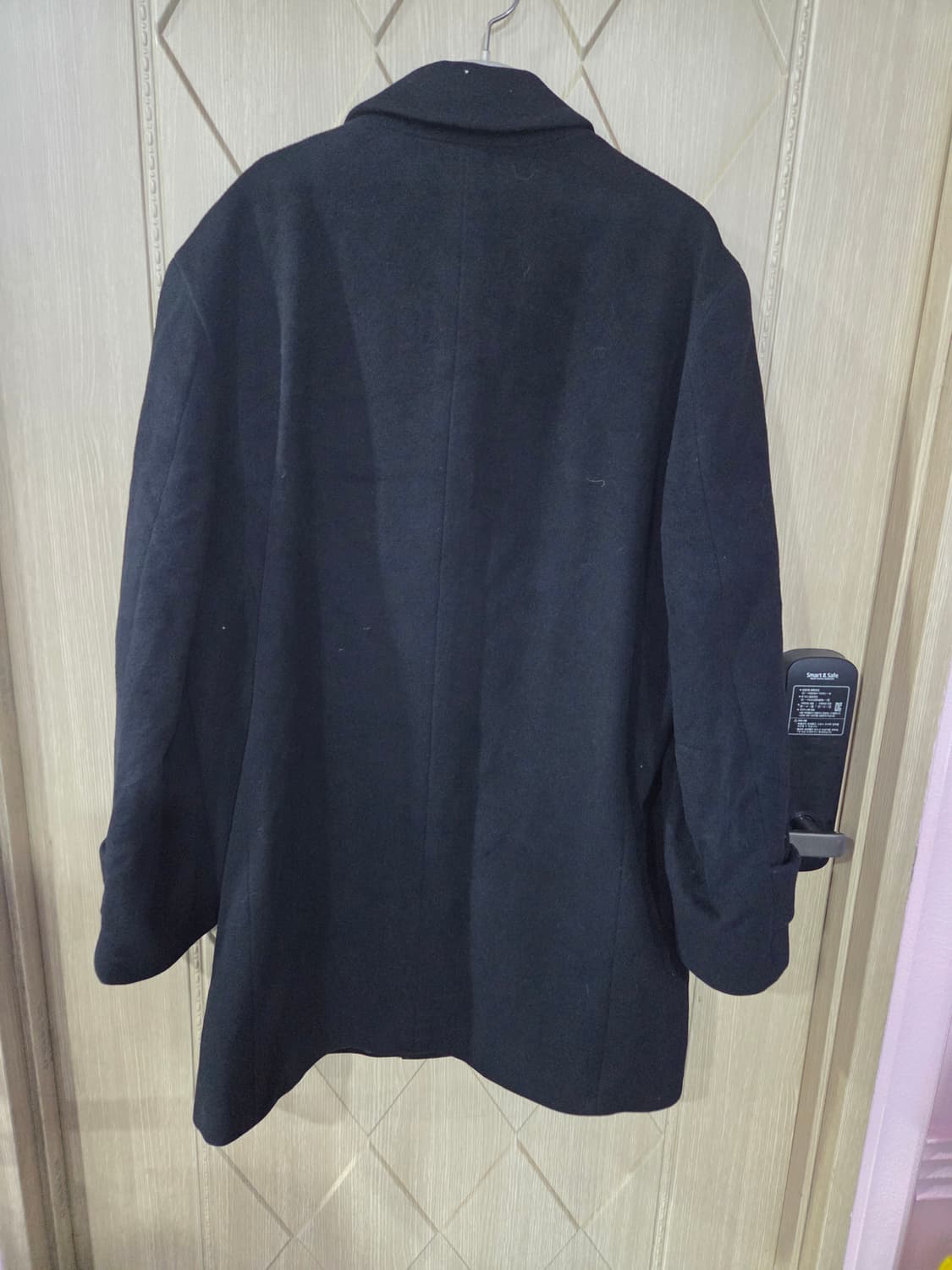 피에르가르뎅 블랙남성코트 상품이미지2